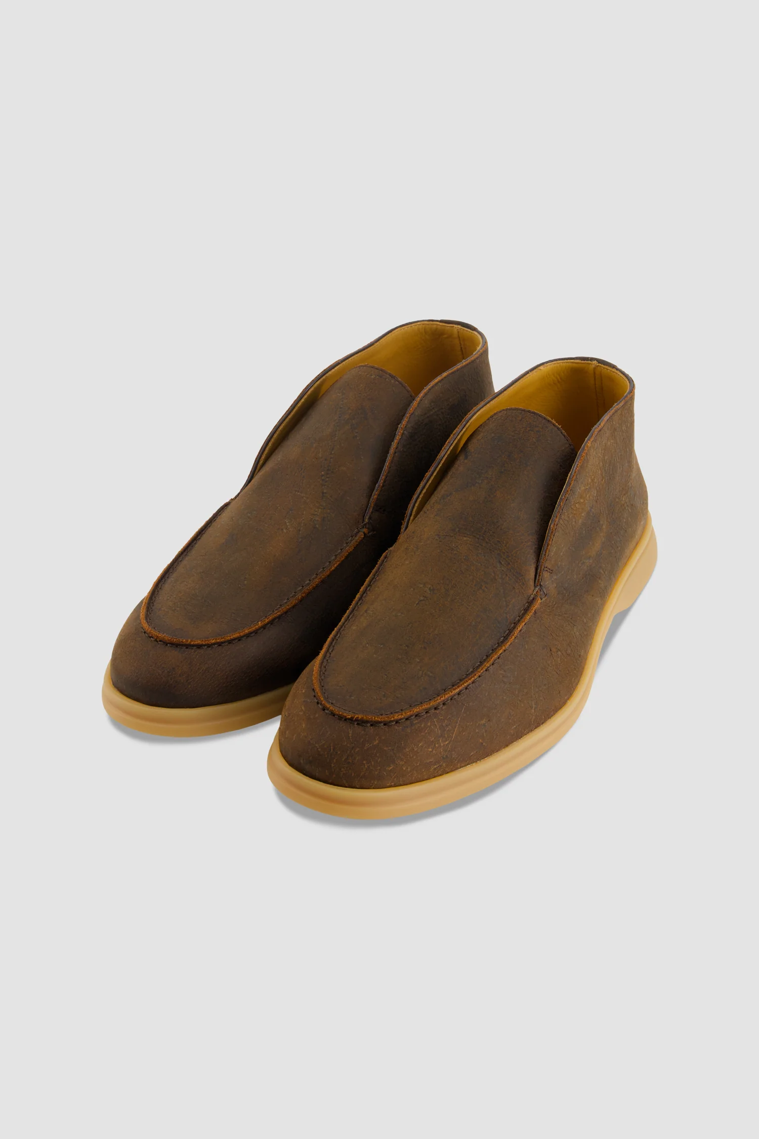 Stefano Bemer Brown Venetian Boots - Image 2