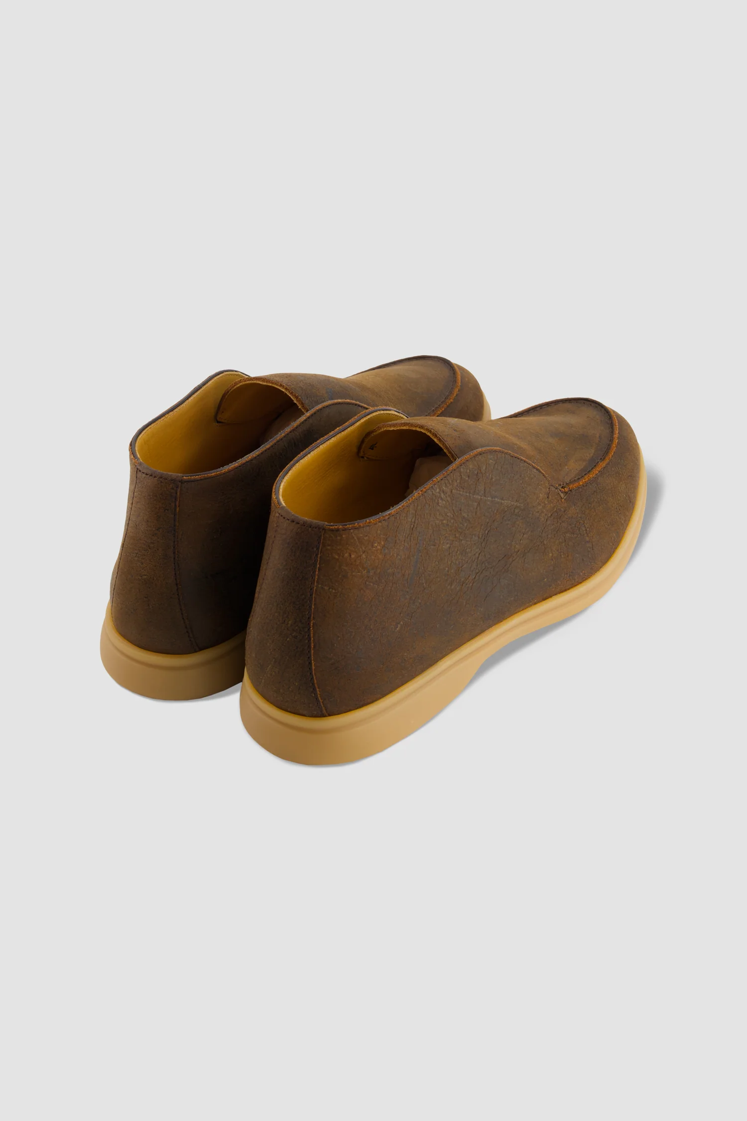Stefano Bemer Brown Venetian Boots - Image 3