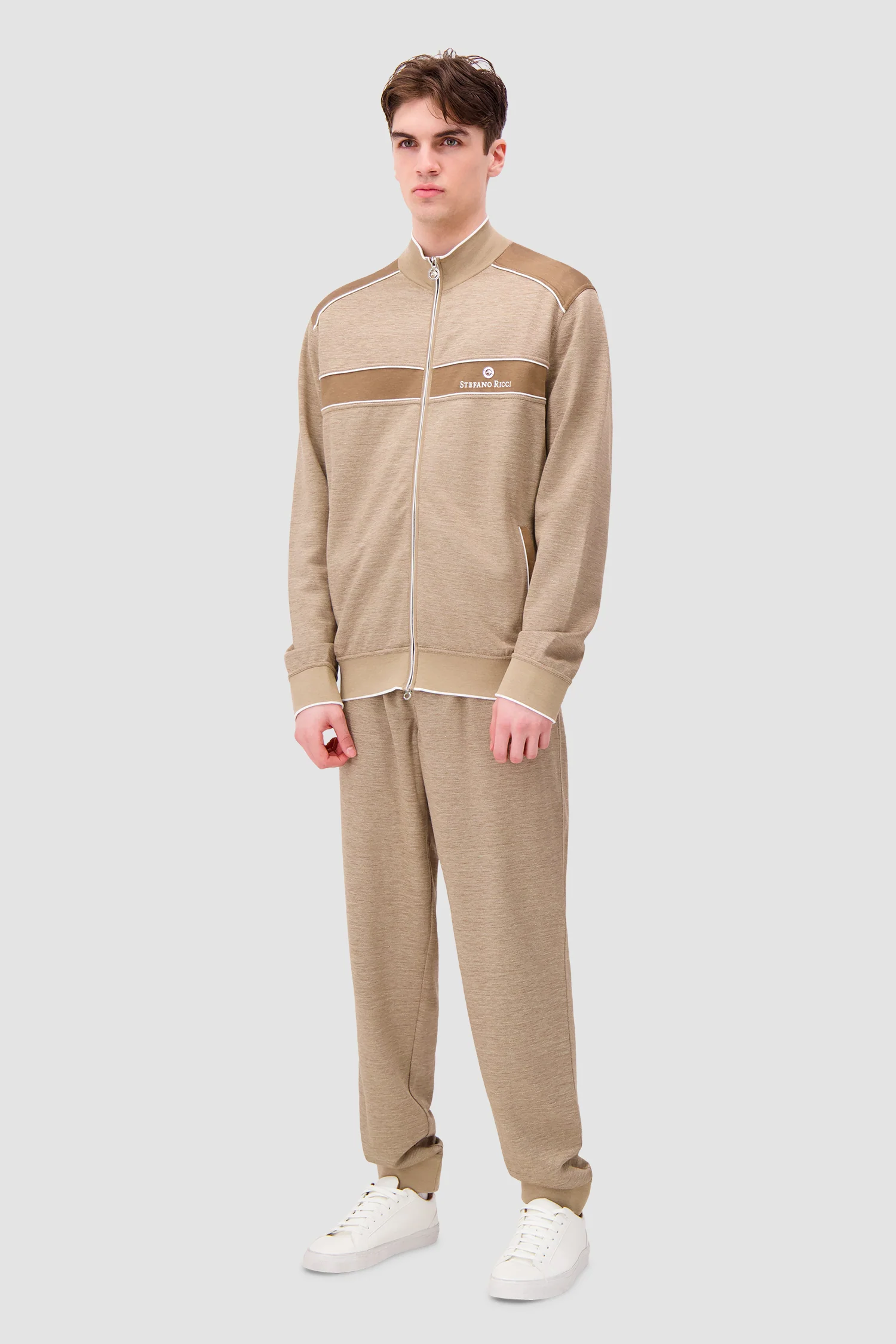 Stefano Ricci Hooded Full Zip Sweater - Image 4