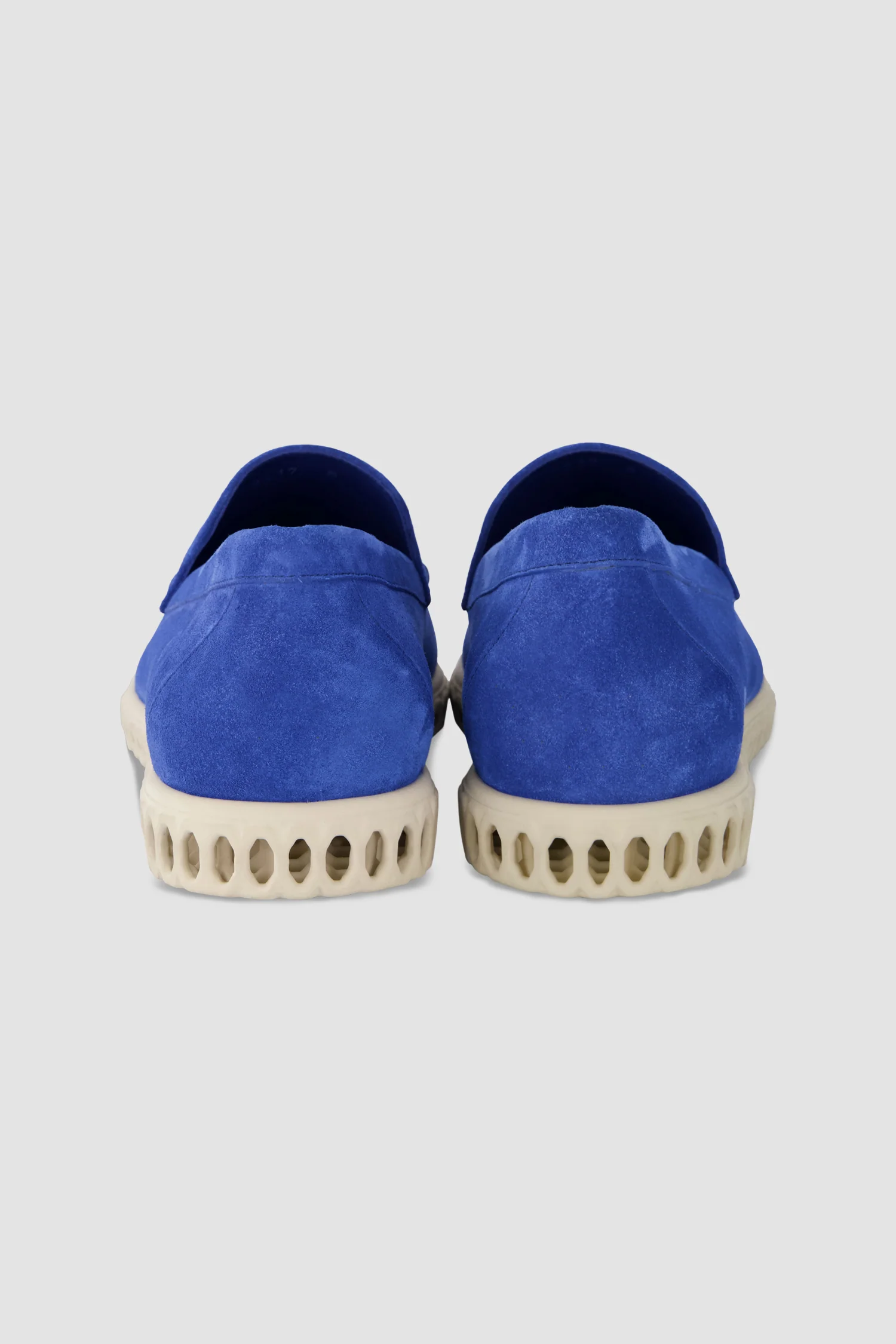 Stefano Ricci Suede Loafers Blue - Image 4