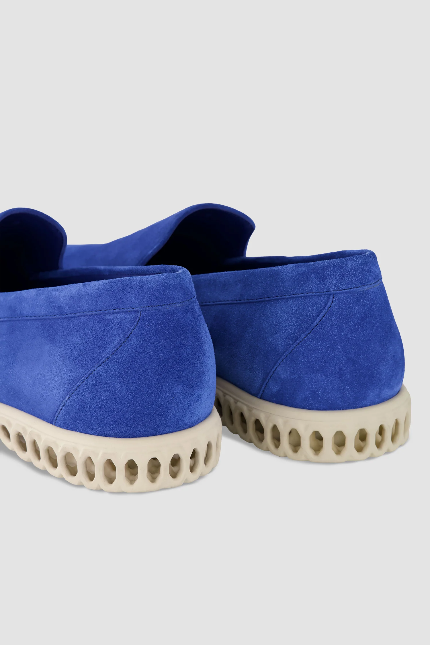 Stefano Ricci Suede Loafers Blue - Image 7