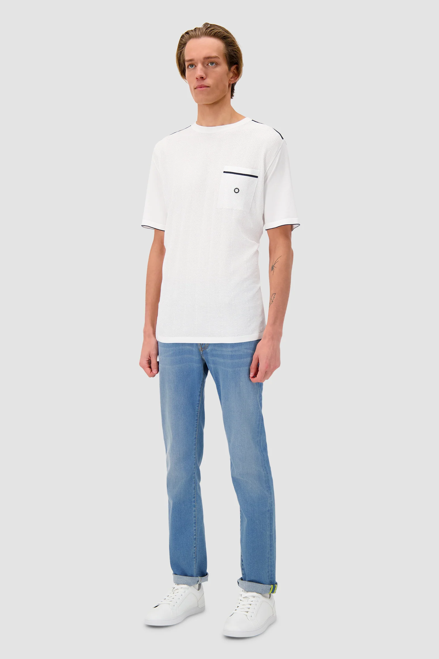 Stefano Ricci Short Sleeve Sweater - Image 4