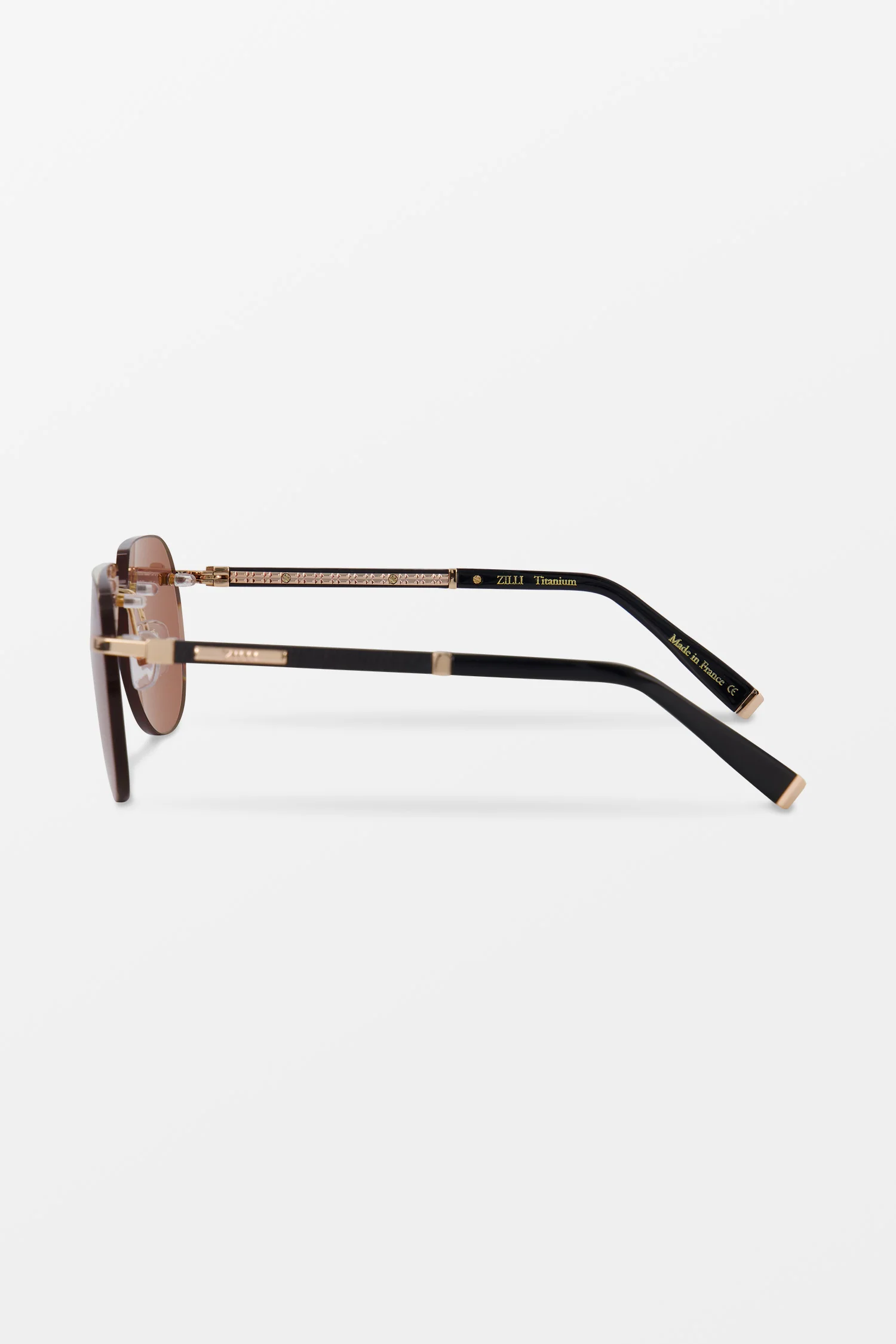 Zilli Brown Buster Sunglasses - Image 2
