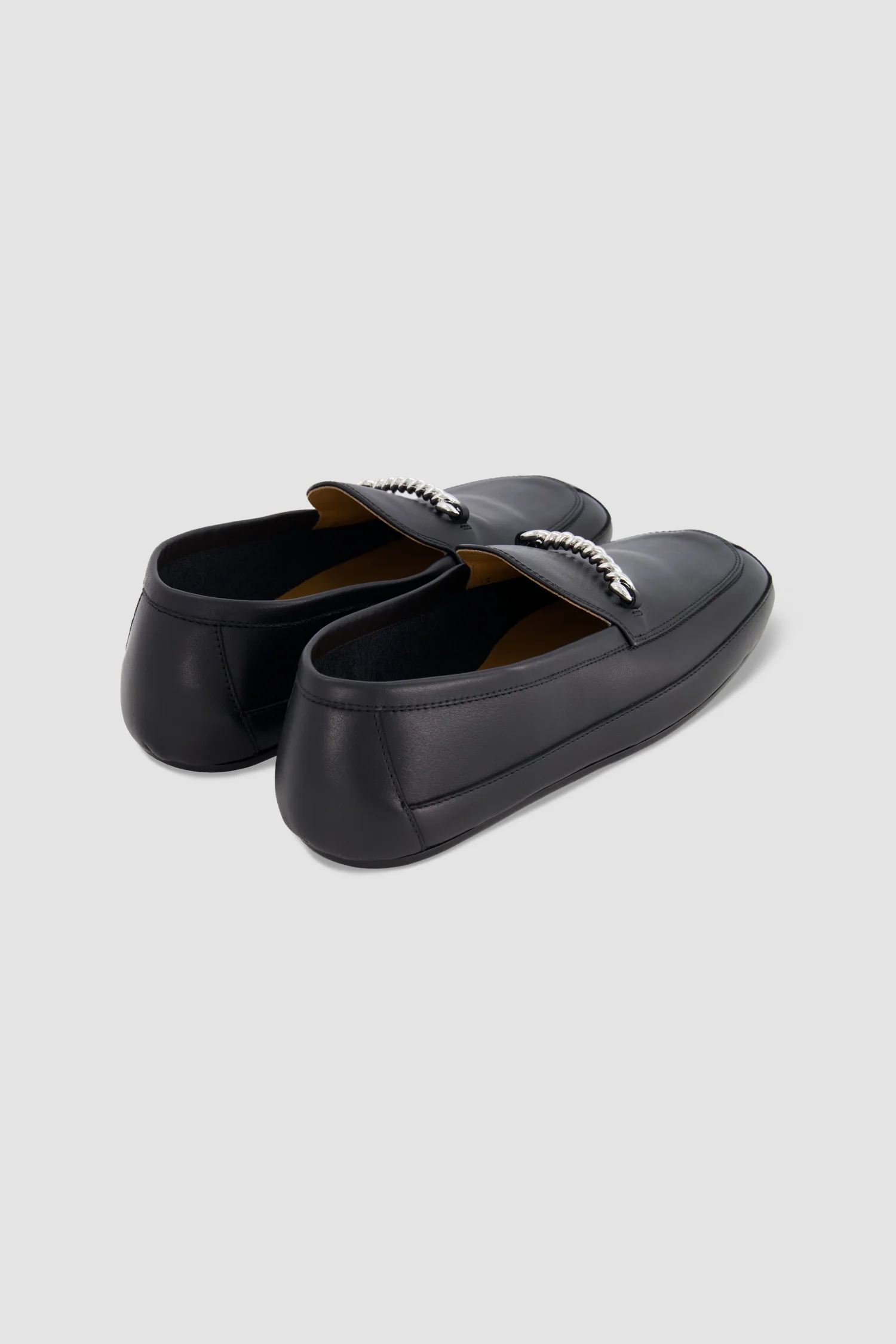 Testoni Black Horsebit Loafer - Image 3