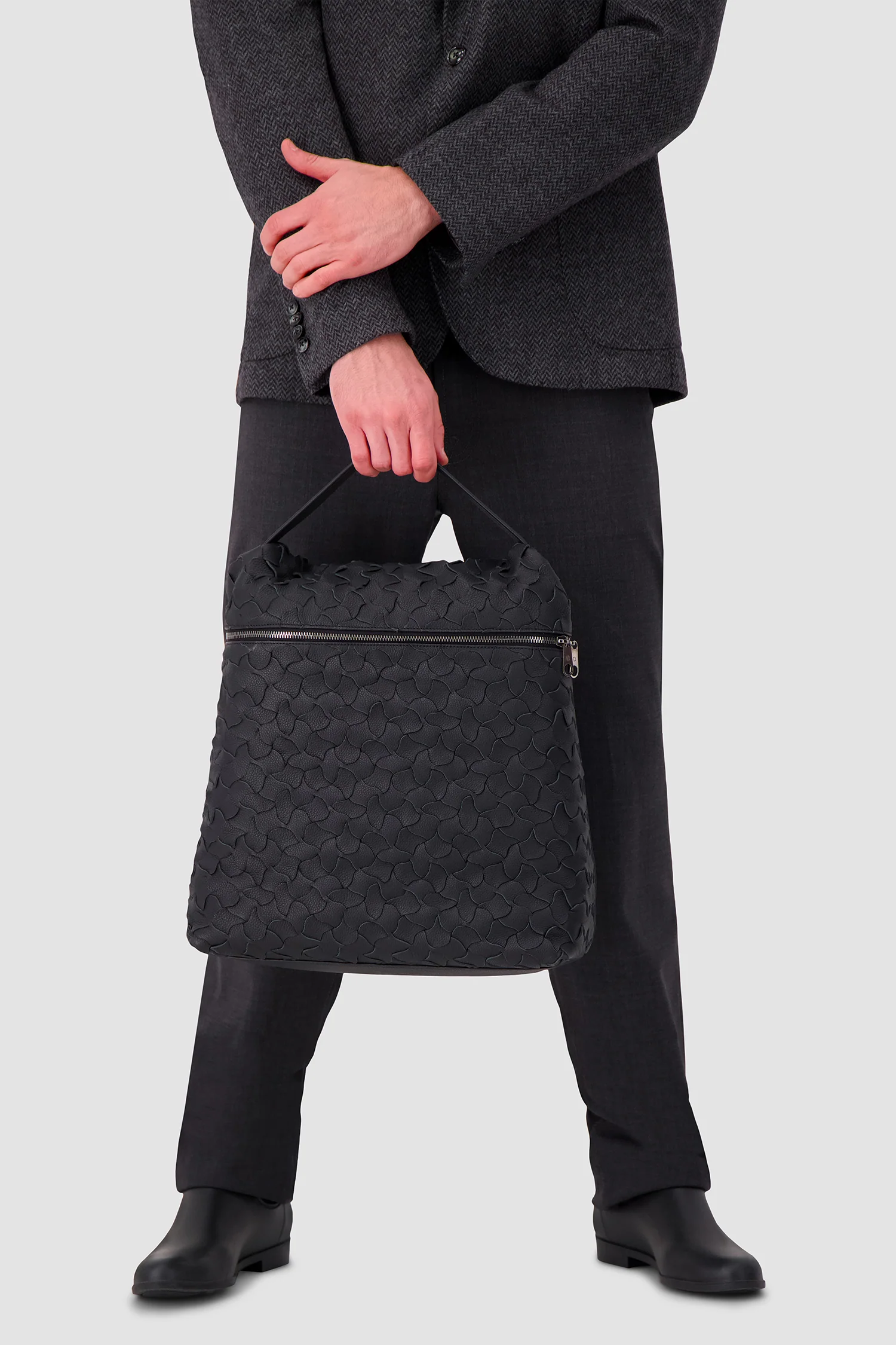 Testoni Black Wizard Backpack - Image 10