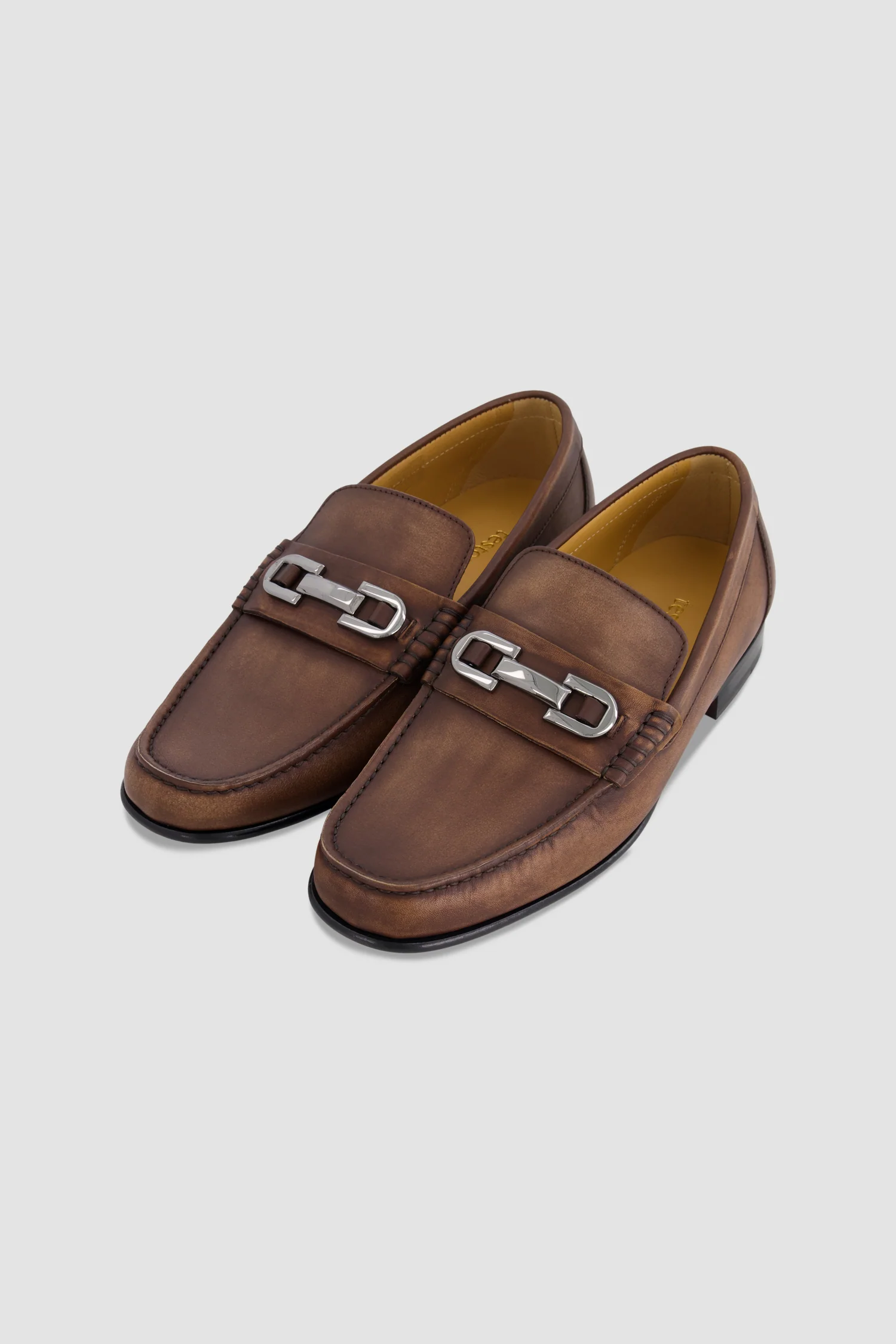 Testoni Brown Horsebit Loafer - Image 2