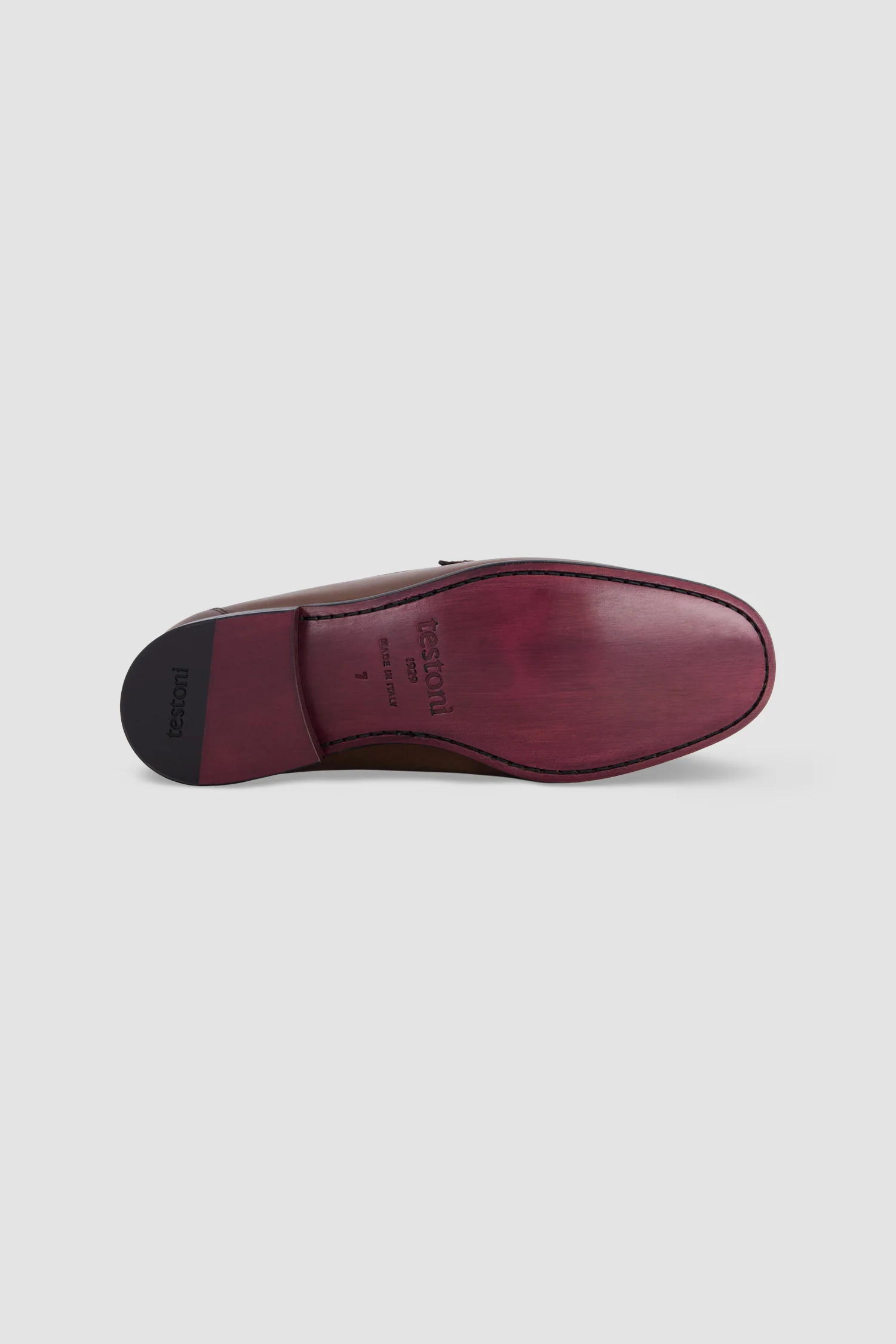 Testoni Brown Horsebit Loafer - Image 4