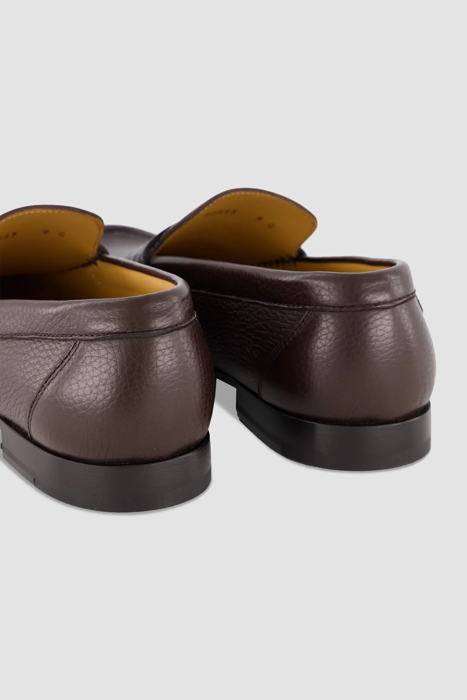 Testoni Cigar Antique Deer Bracciano Moccasins - Image 4
