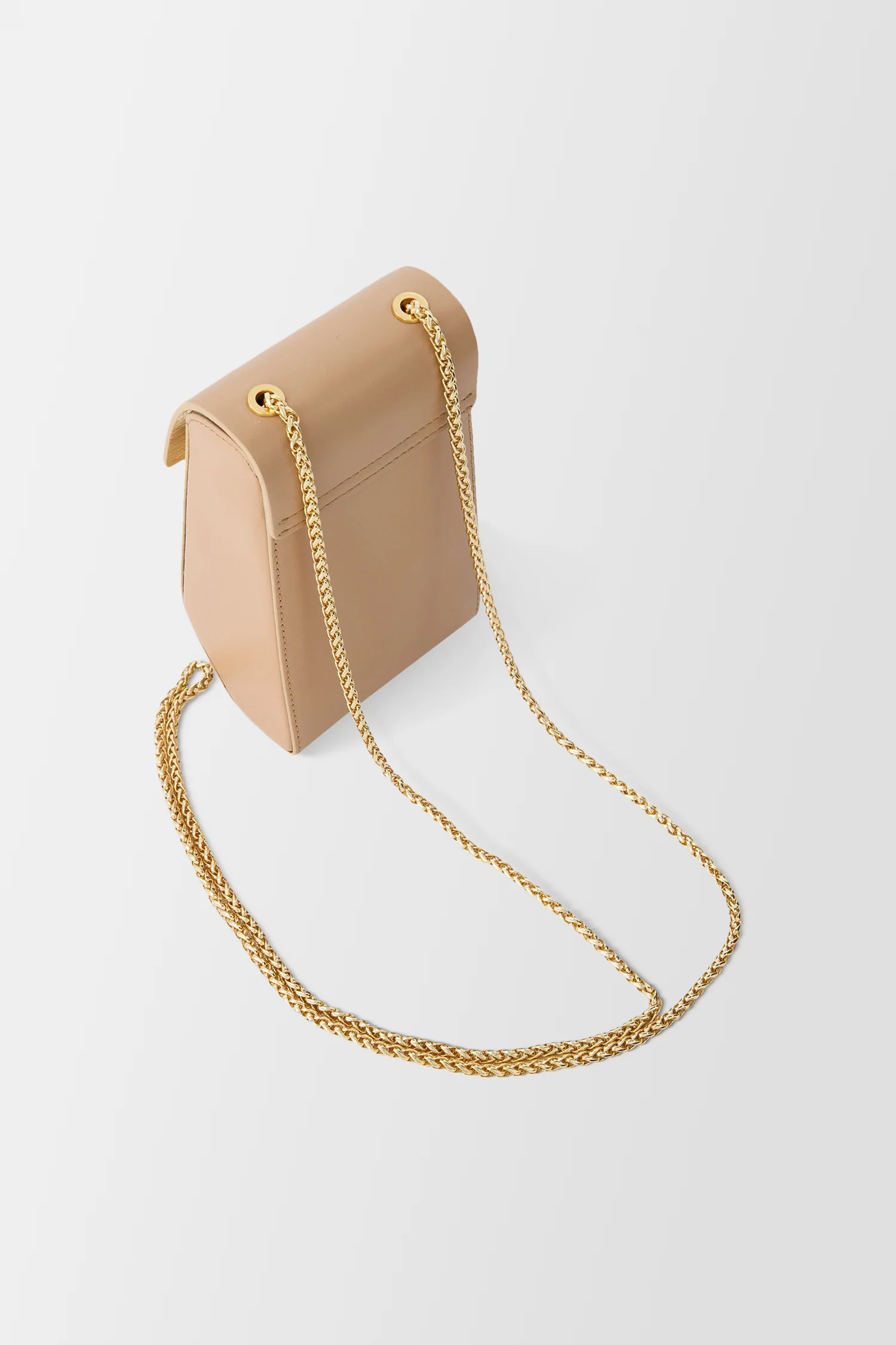 The Volon Beige Phone Case Bag - Image 4