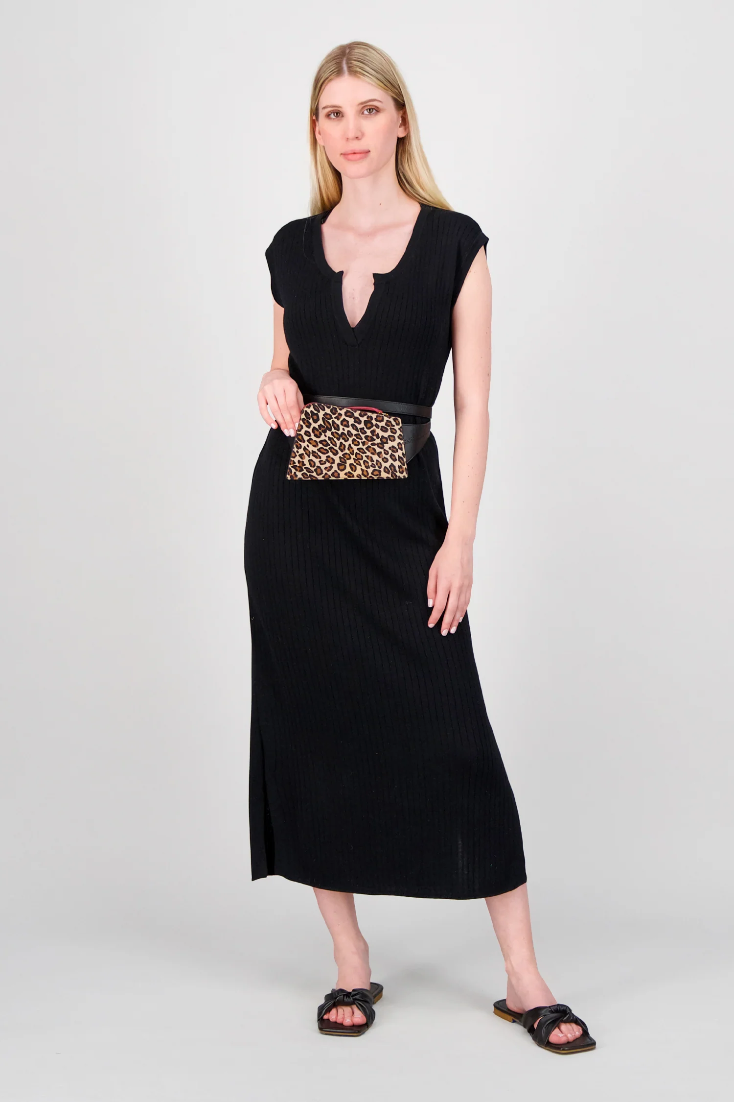 The Volon Leopard Dia Belt Bag - Image 4