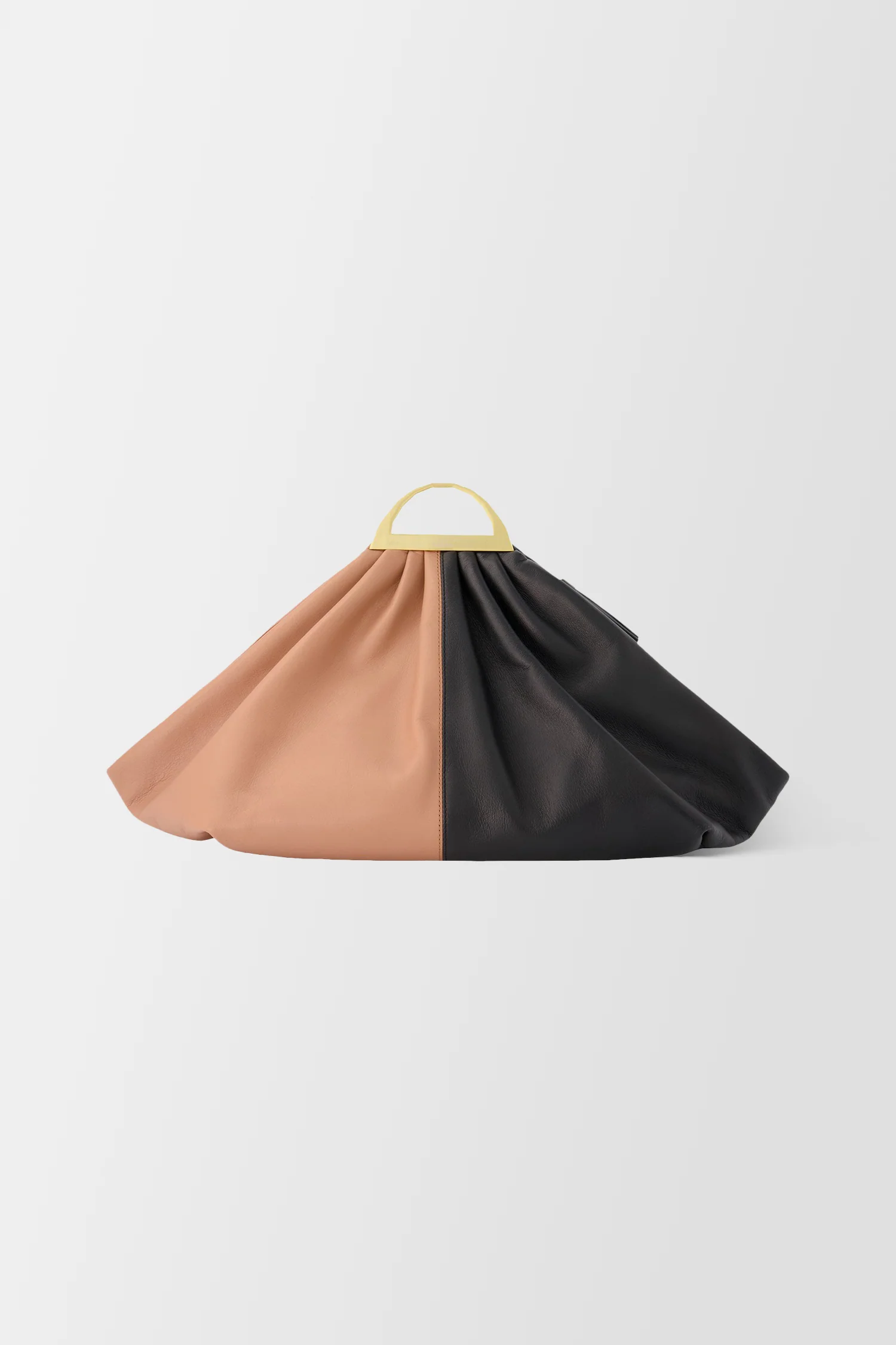 The Volon Maple/ Black Gabi Handbag
