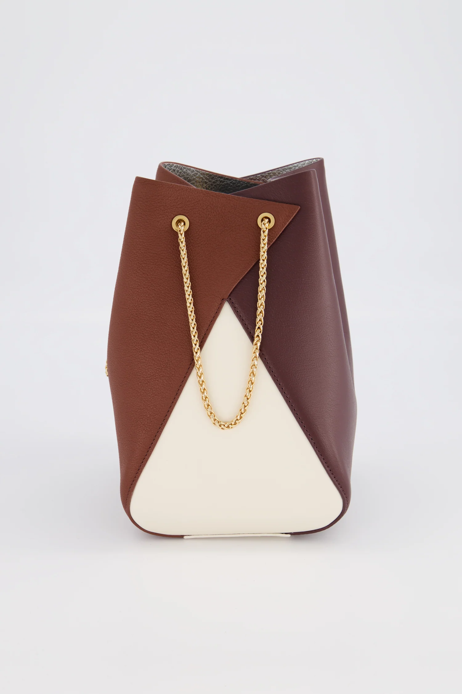 The Volon Noche Brown/Wine Mani Bucket Bag