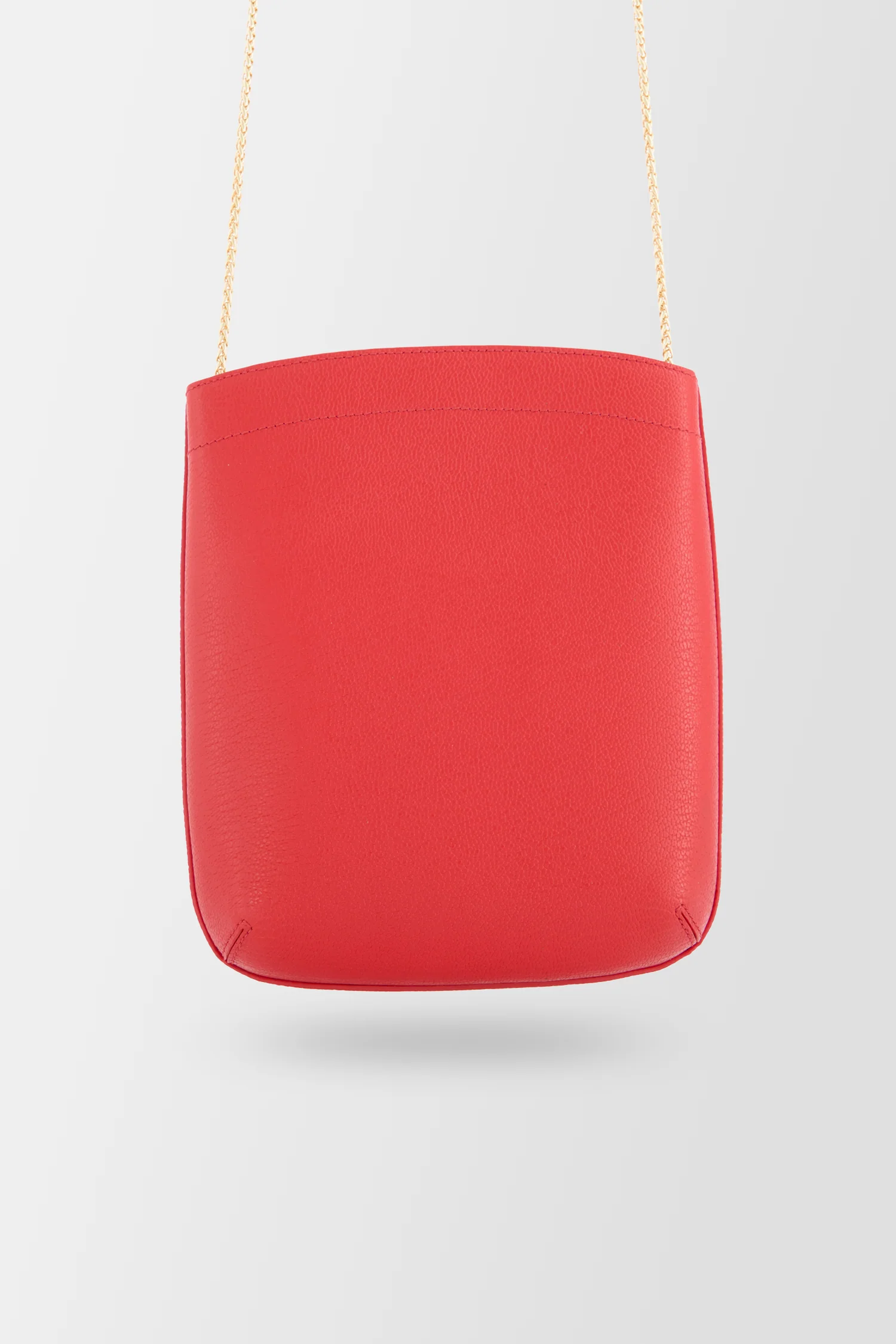 The Volon Orange Red E.Z. Carry Leather Bag - Image 3