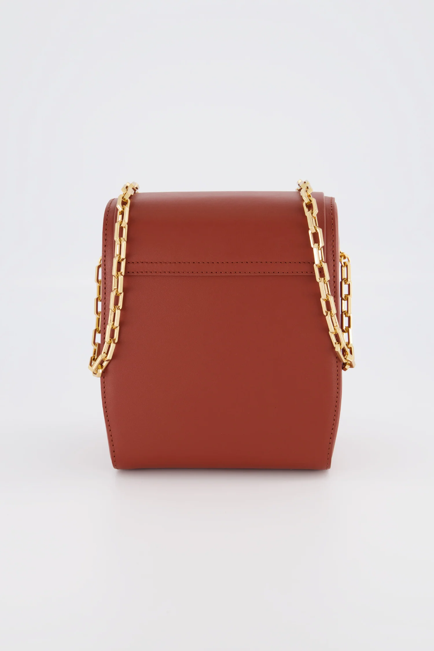 The Volon Tan PO Leather Box Bag - Image 4