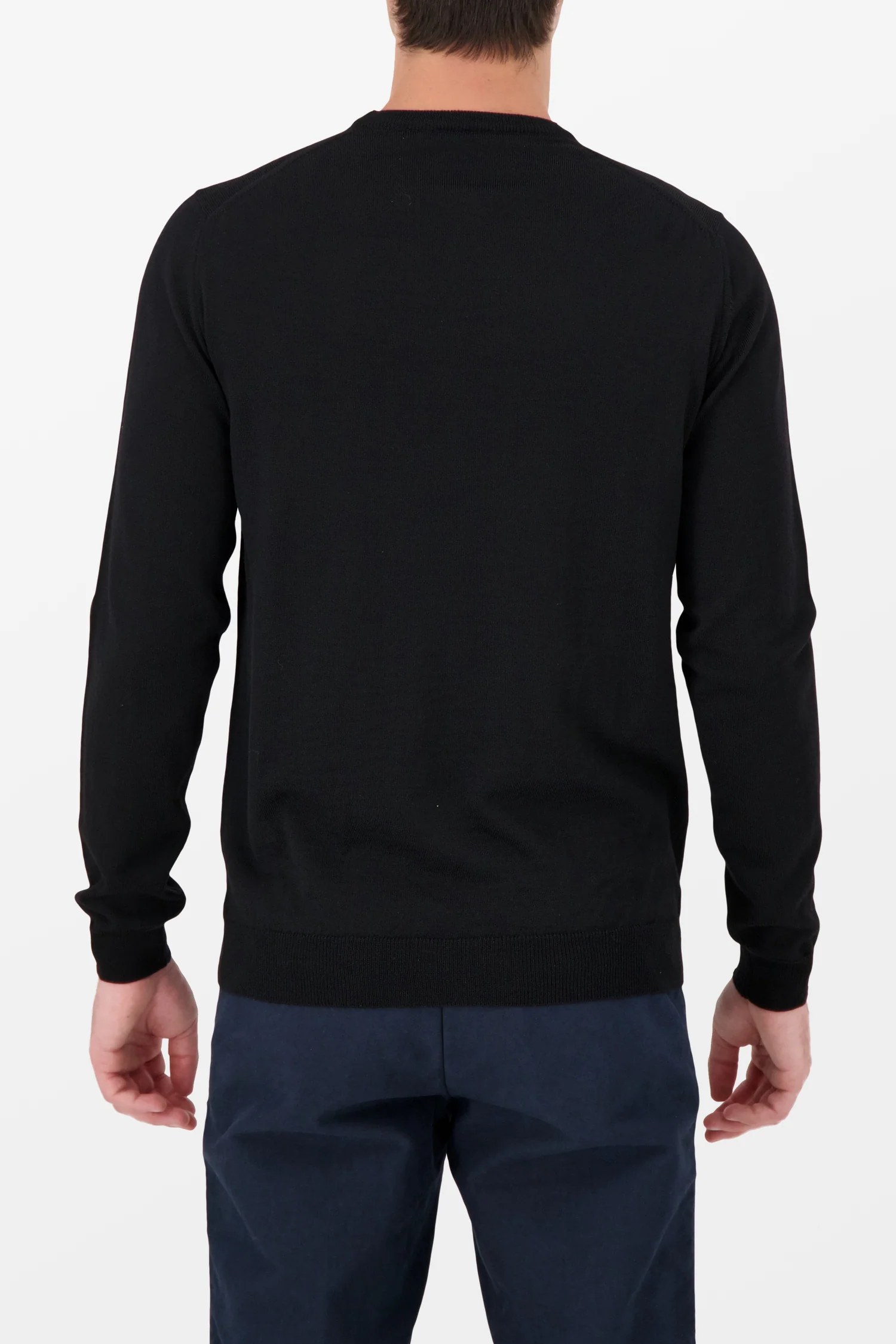 Zanone Black Sweater - Image 4
