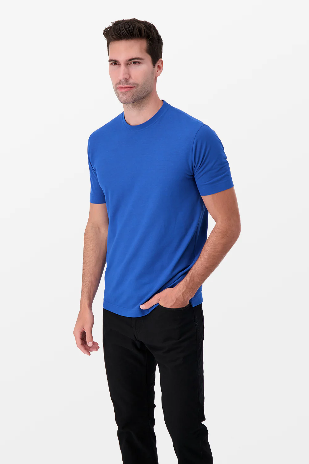 Zanone Blue Mc-Man T-Shirt - Image 2