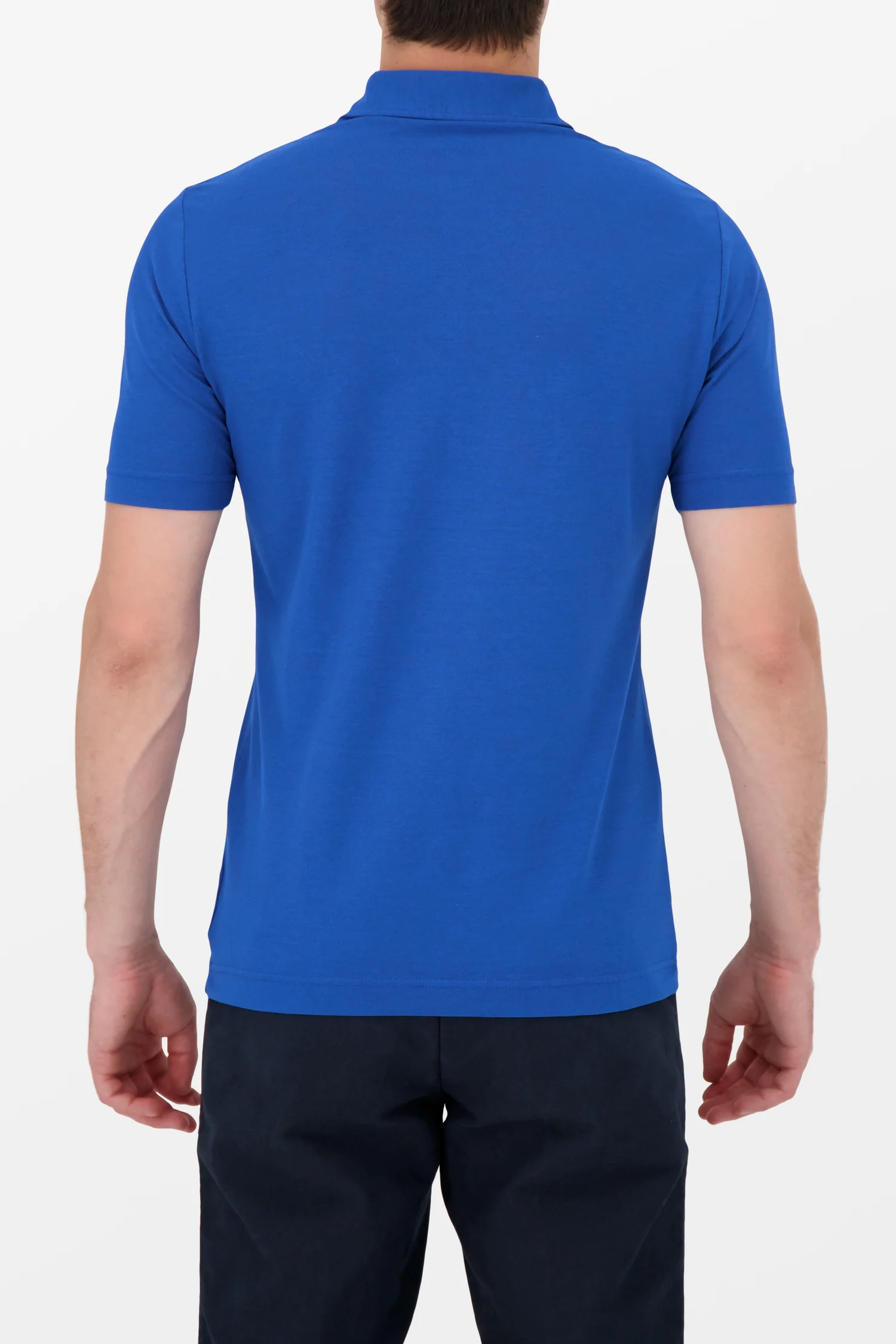 Zanone Blue Polo - Image 5