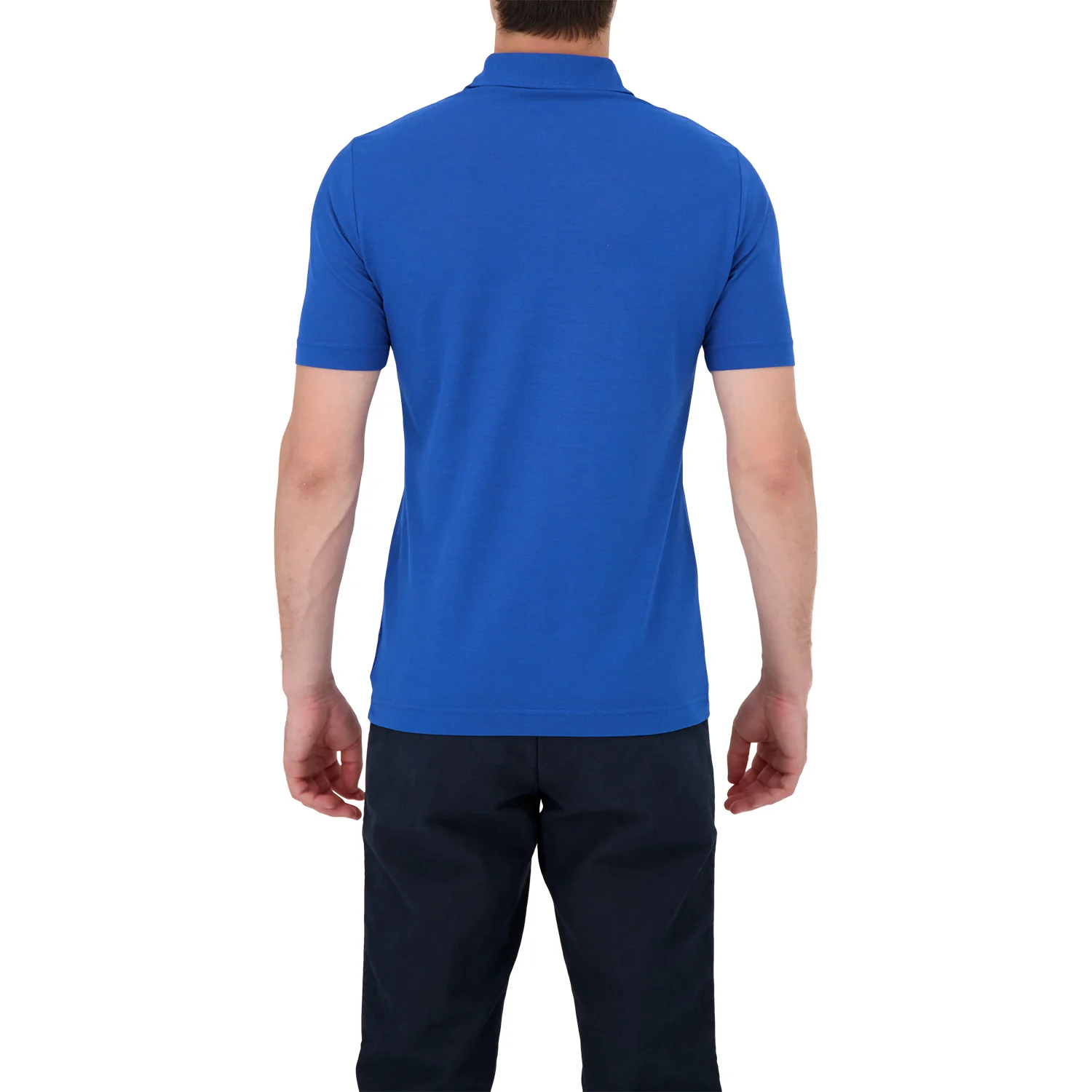 Zanone Blue Polo - Image 6