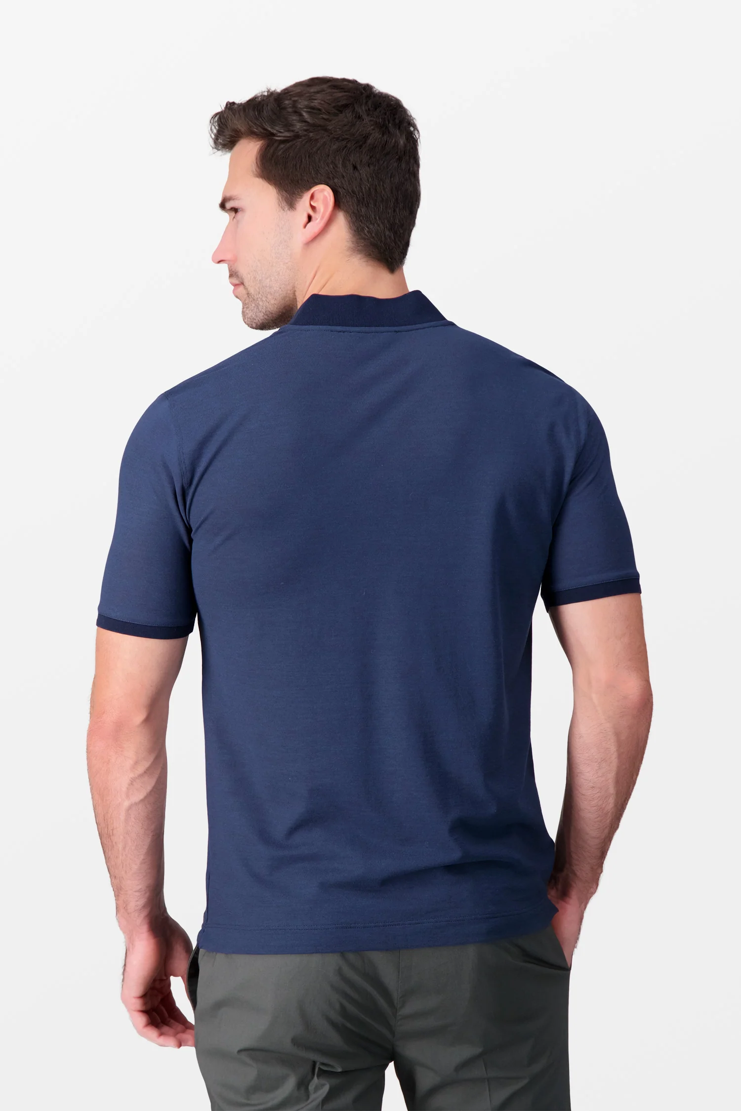 Zanone Blue T-Shirt - Image 4