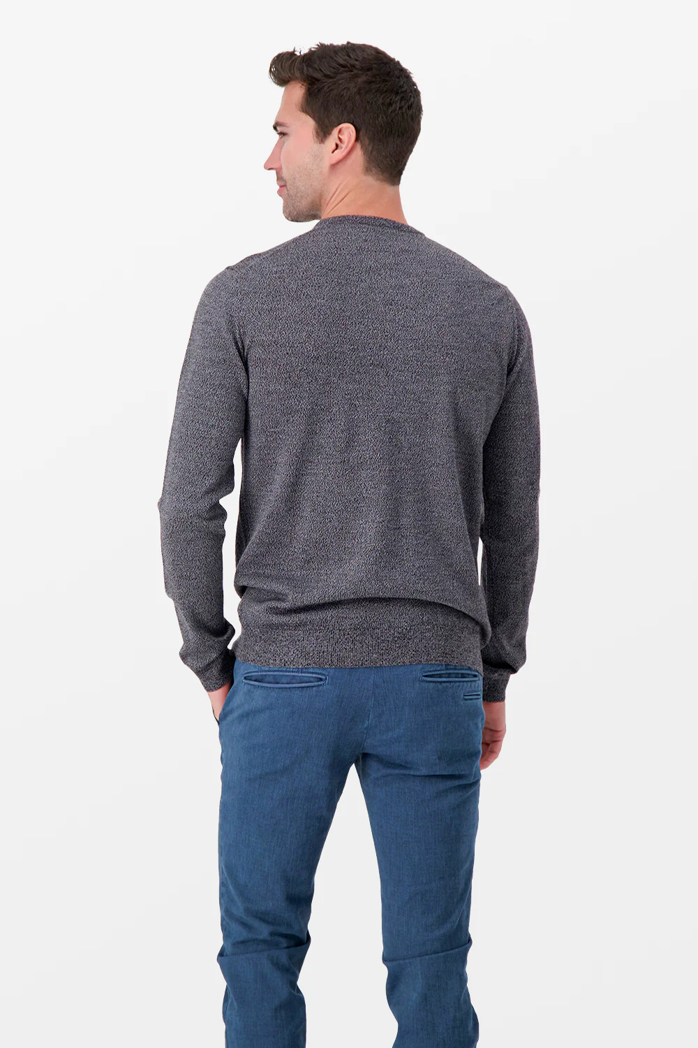 Zanone Grey Giro Z-Man Sweater - Image 3