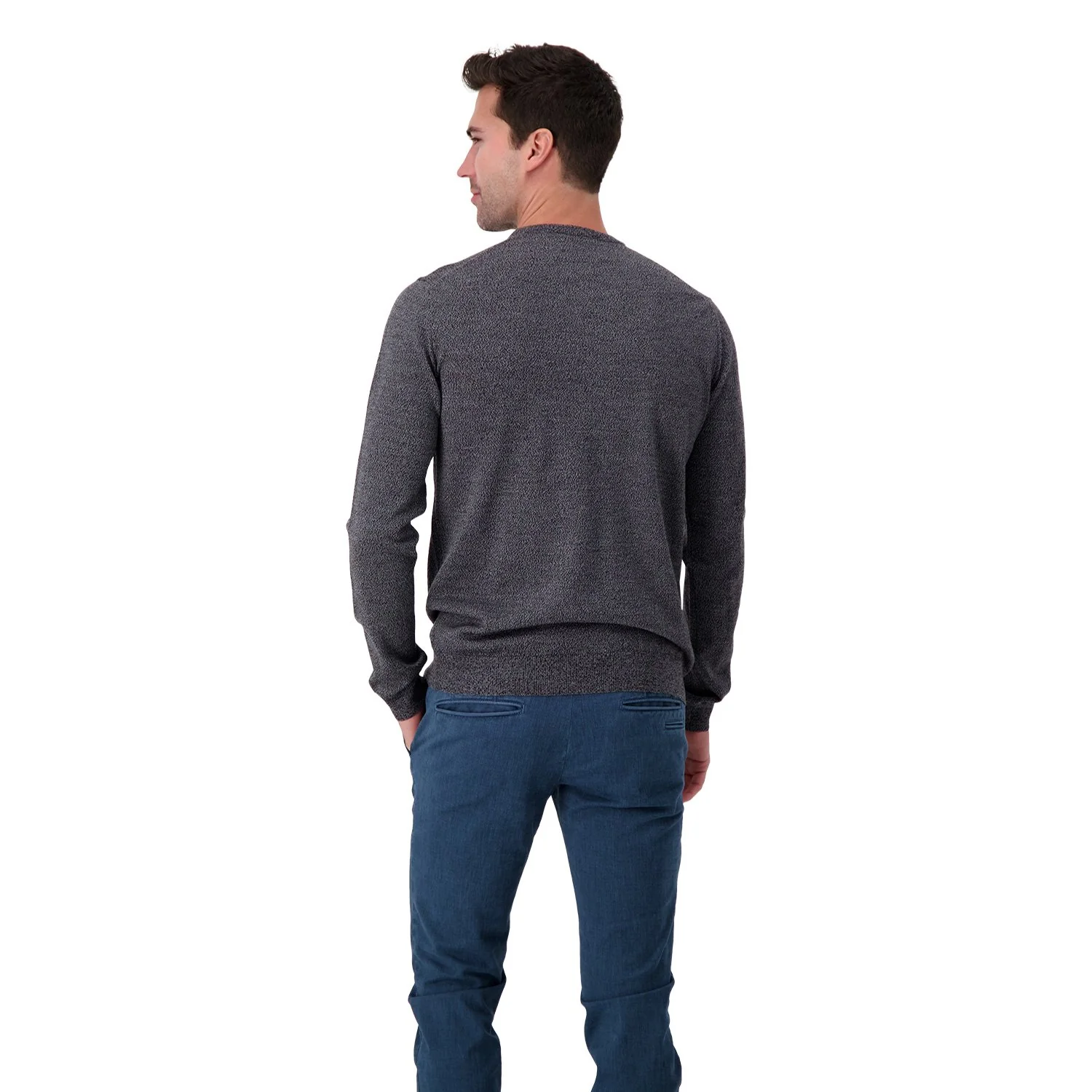 Zanone Grey Giro Z-Man Sweater - Image 4