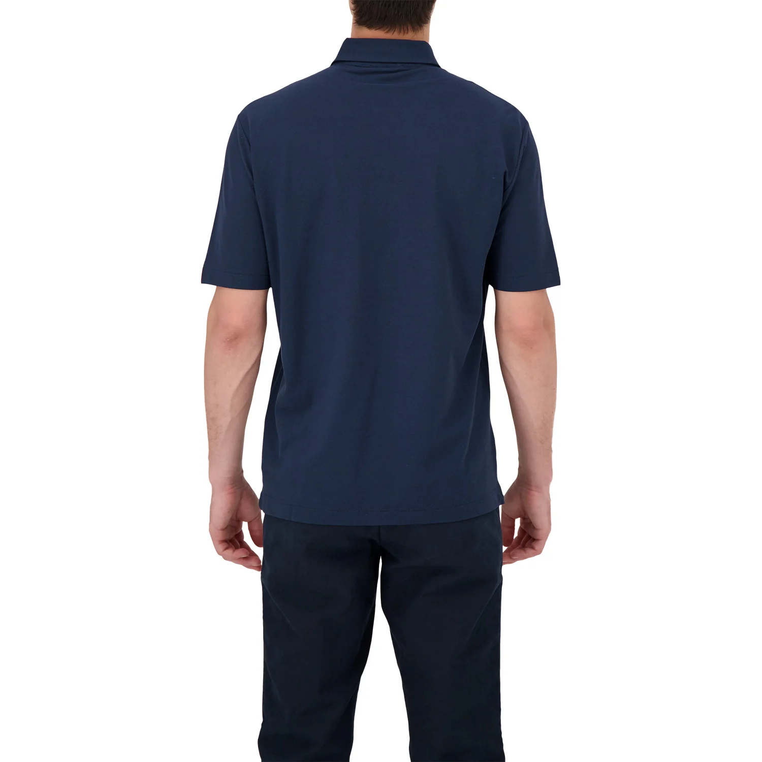Zanone Navy Polo - Image 6