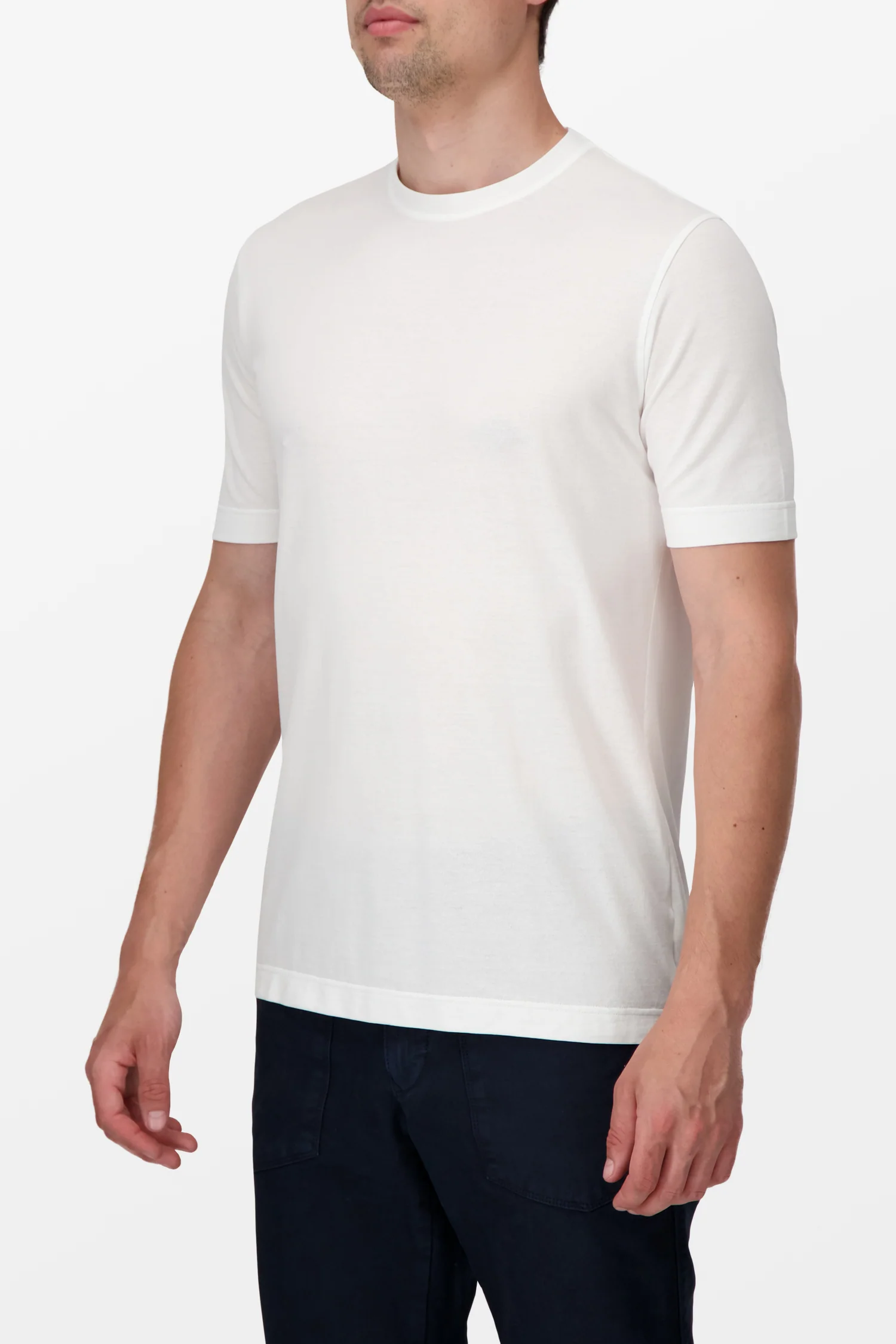 Zanone White T-Shirt - Image 4