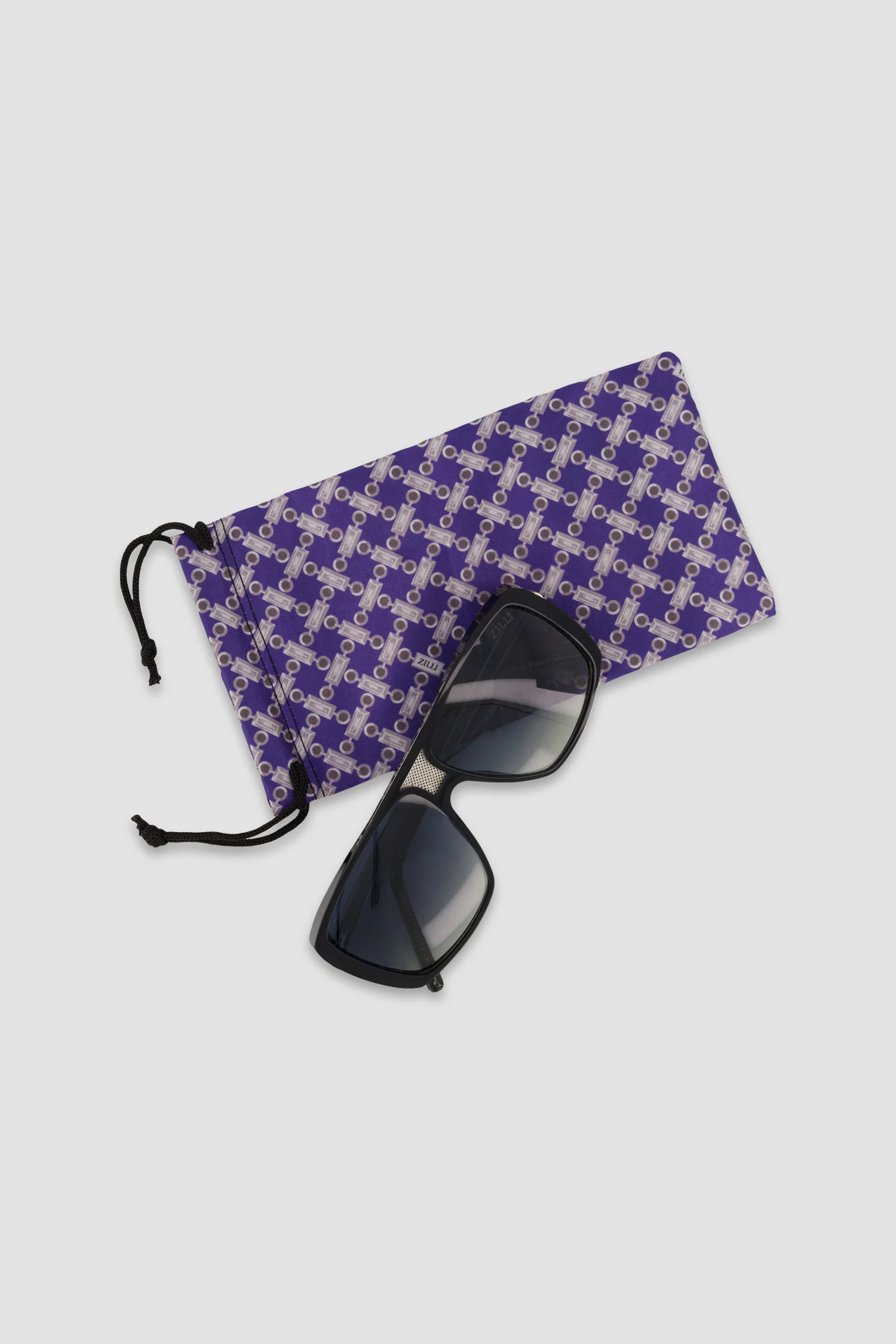 Zilli Black Andrei Sunglasses - Image 4