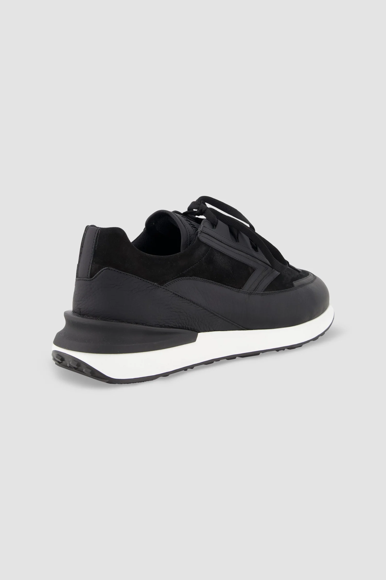 Zilli Black Deerskin Sneakers - Image 4