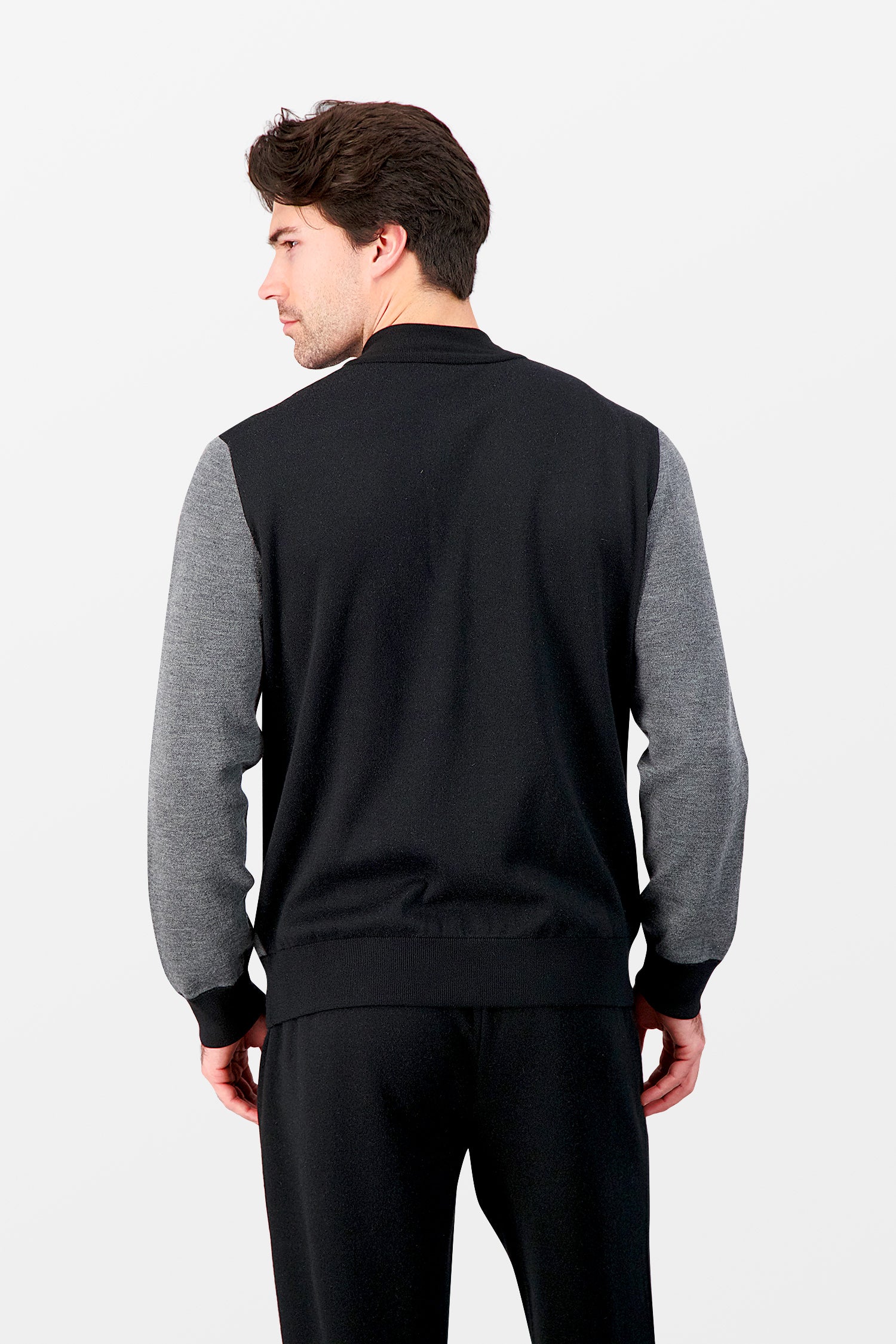 Zilli Black/Grey Jogging Tracksuit - Image 3
