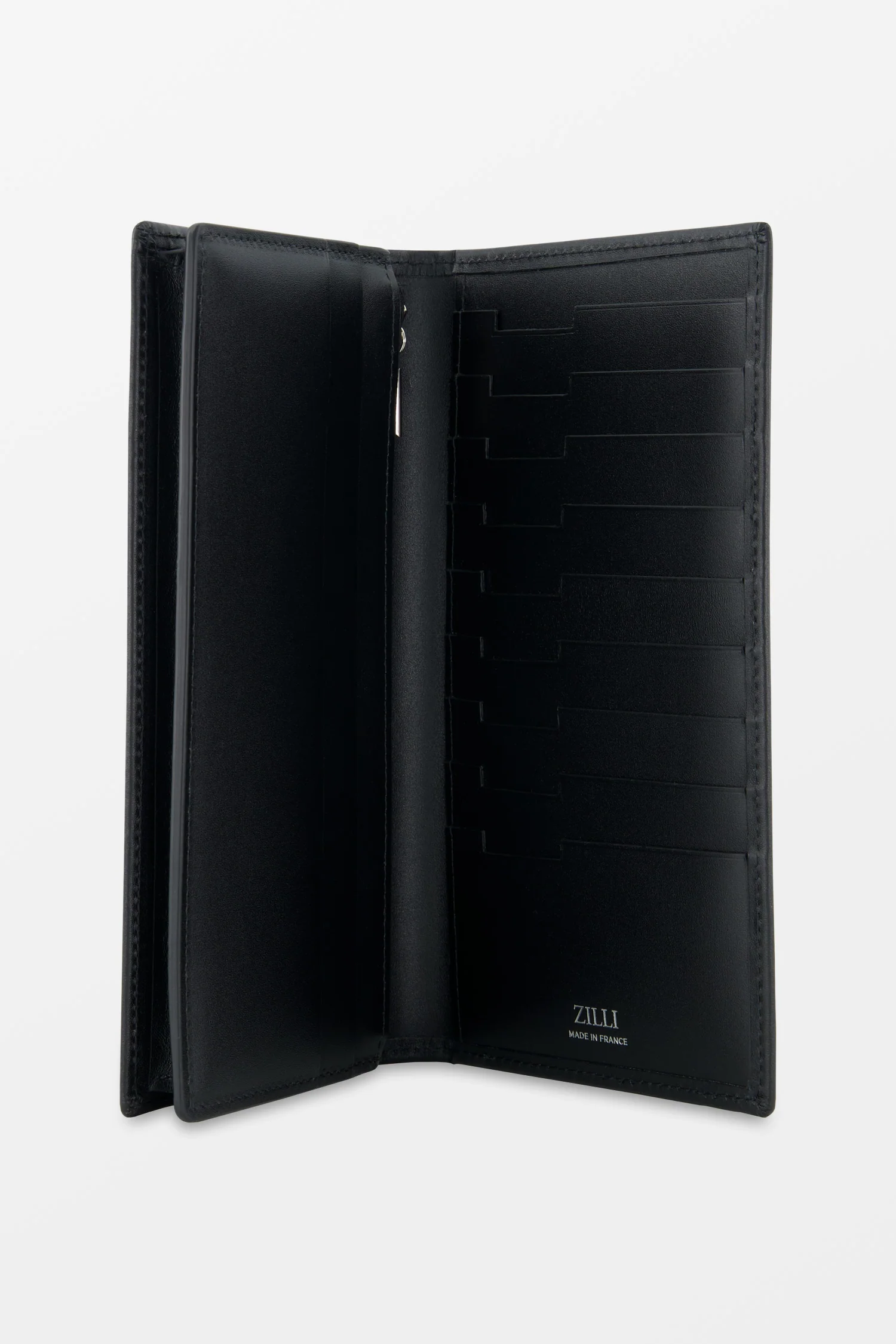 Zilli Black International Wallet With Inner Zipped Box - Image 3