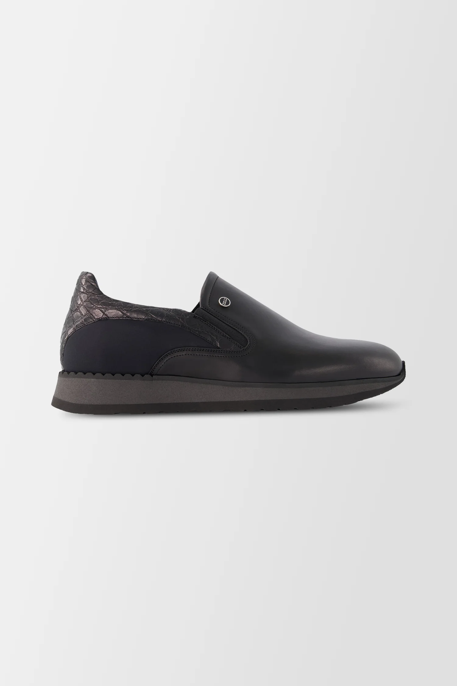 Zilli Black Pompei Sneakers