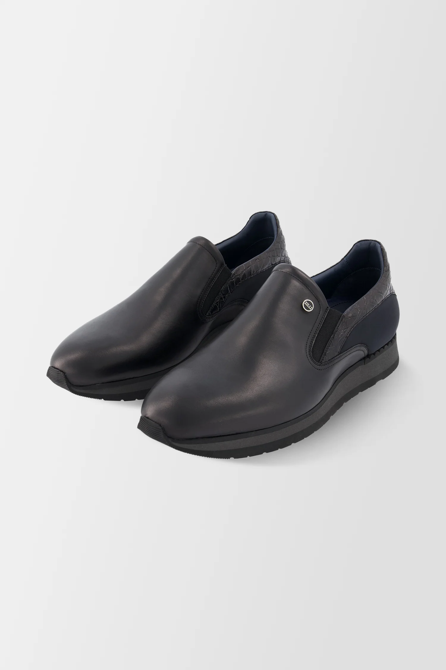 Zilli Black Pompei Sneakers - Image 2