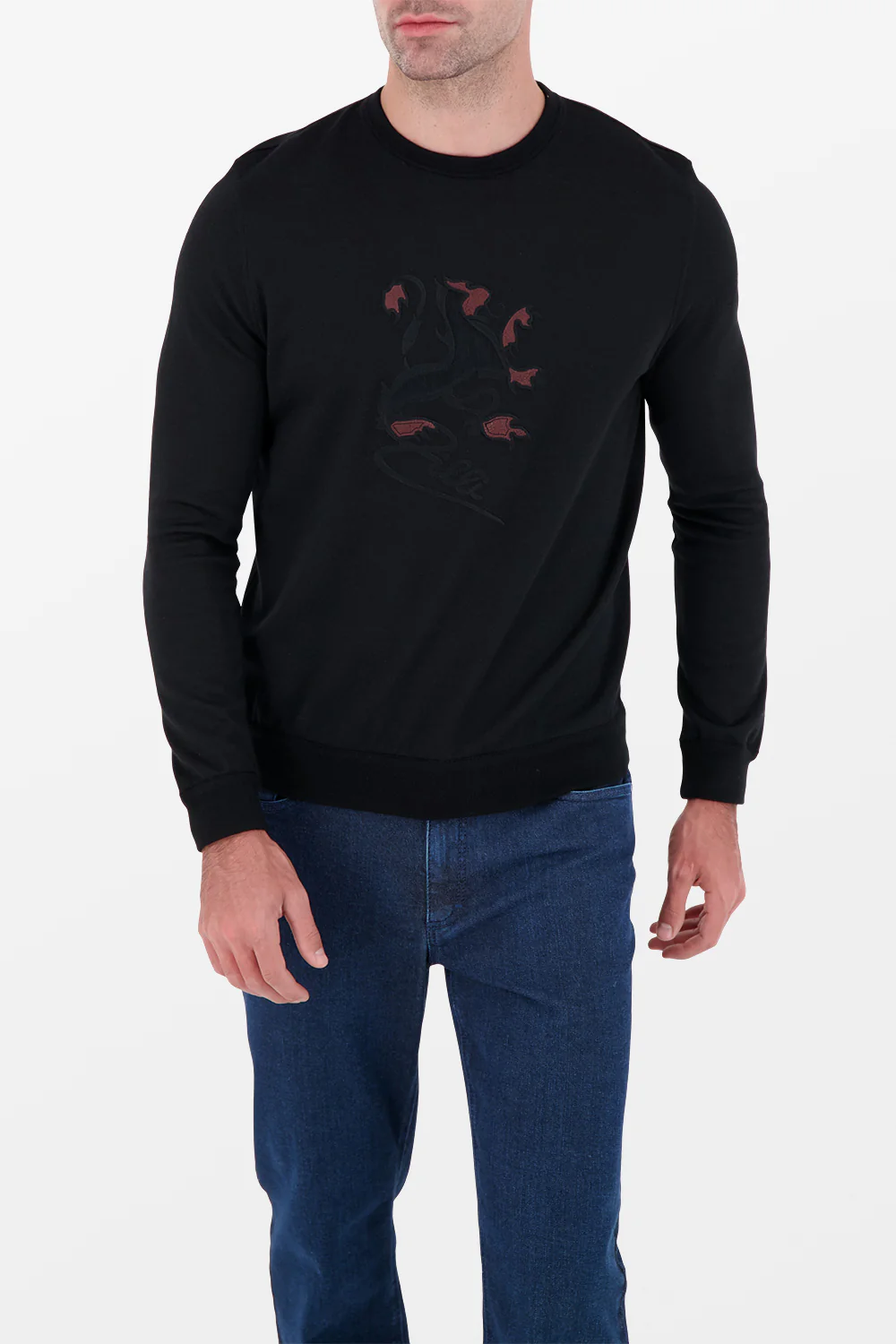 Zilli Black Sweatshirt - Image 2