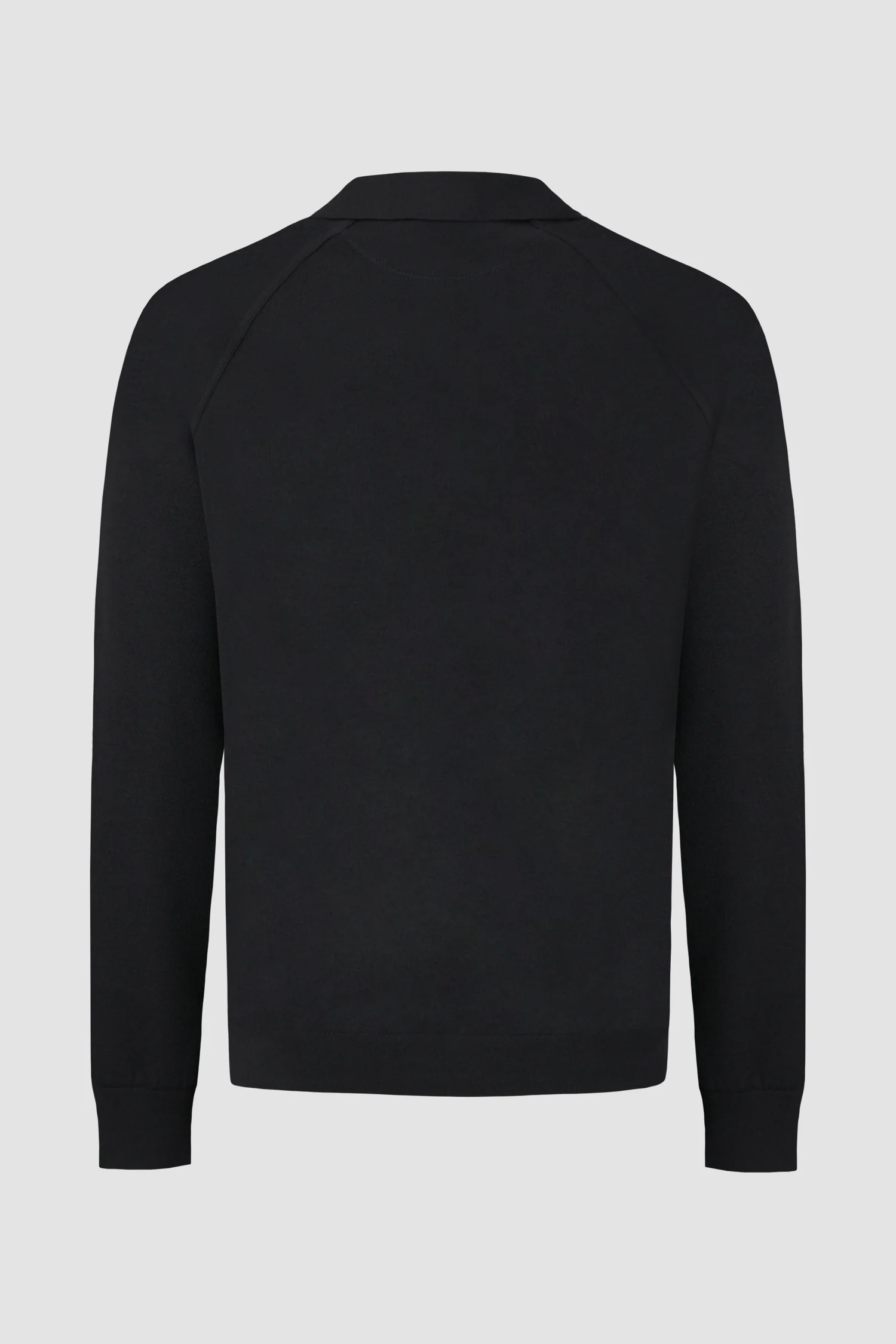 Zilli Black Zipped Polo Sweater - Image 2