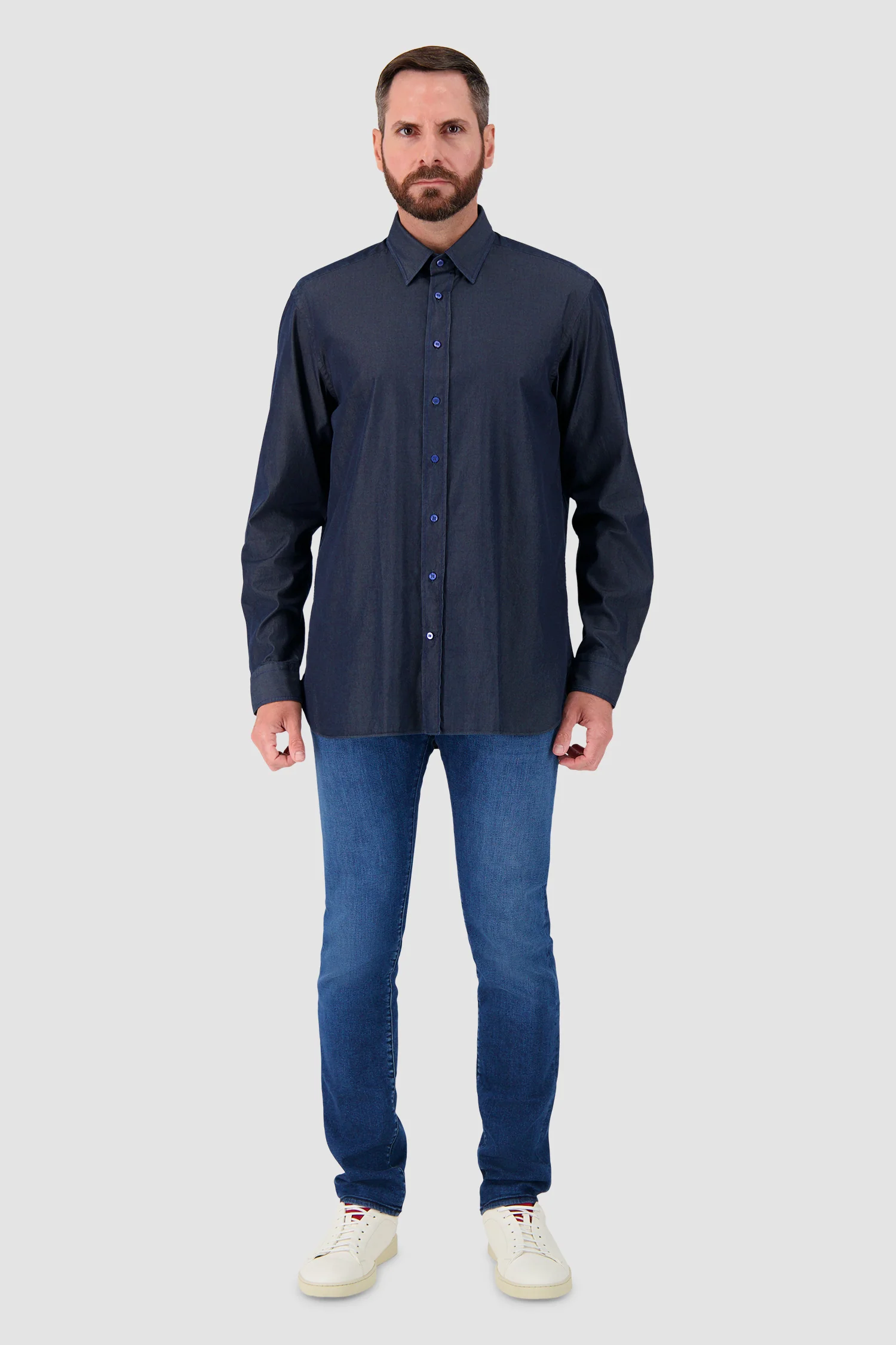 Zilli Blue Classic Shirt - Image 2