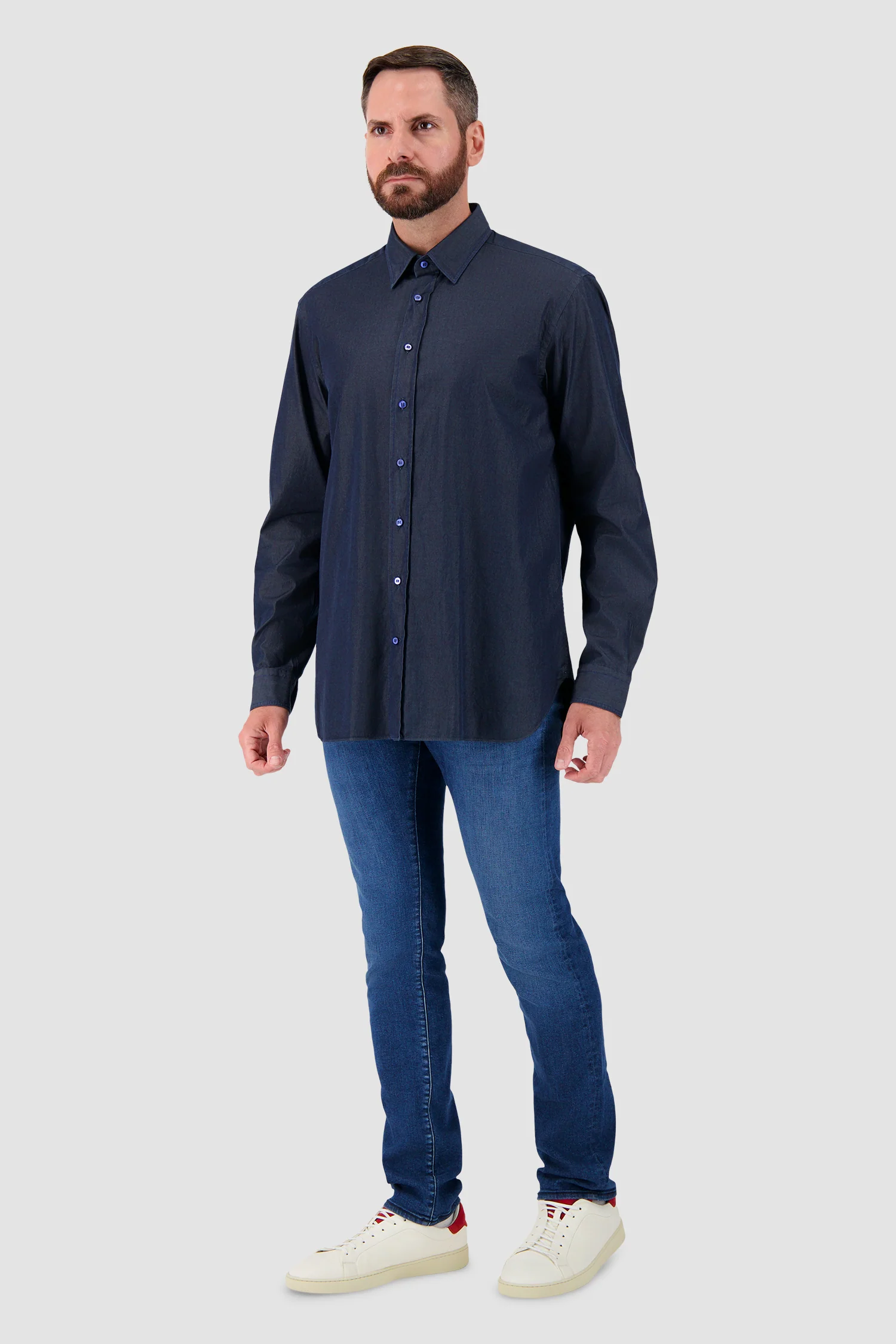 Zilli Blue Classic Shirt - Image 3