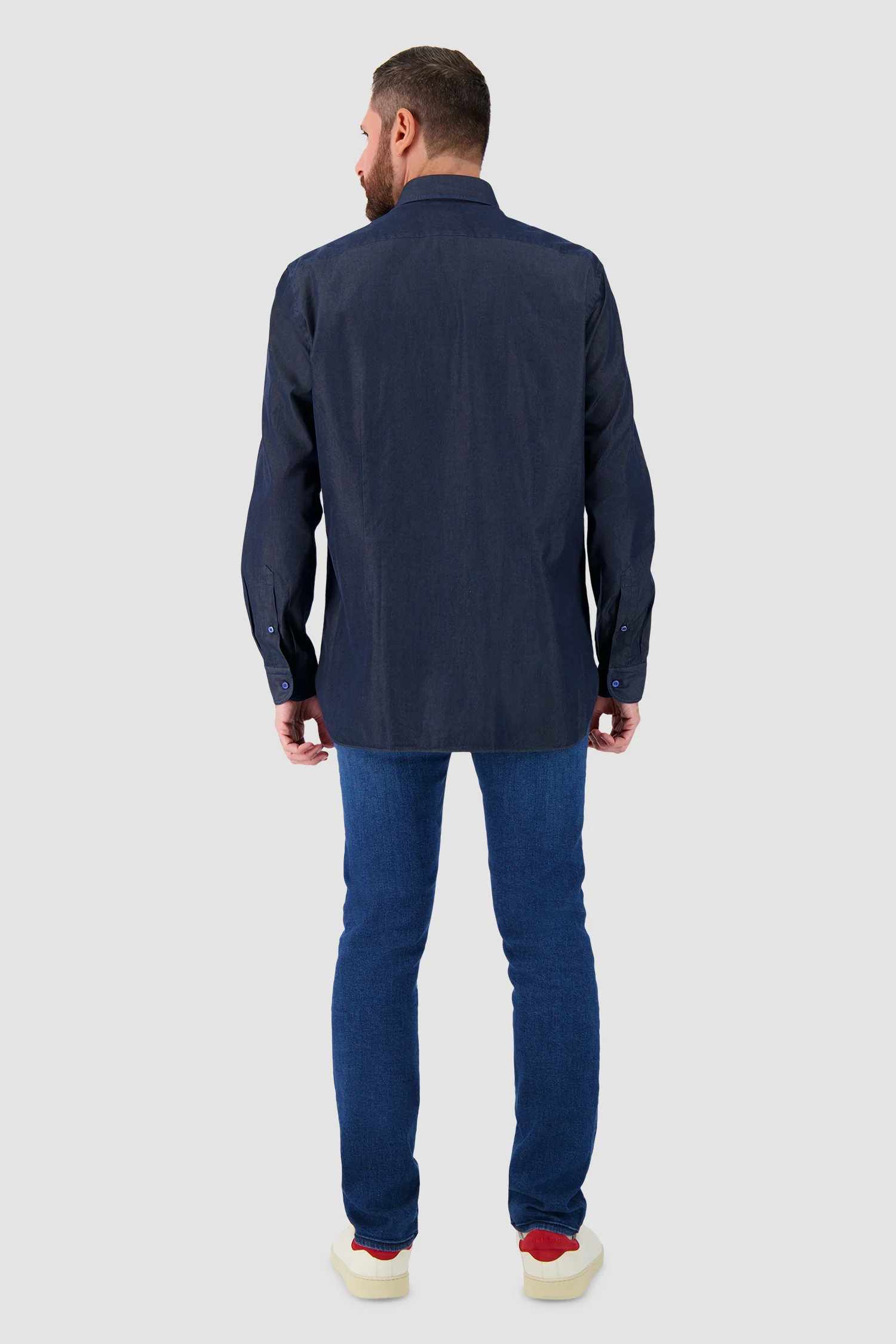 Zilli Blue Classic Shirt - Image 4