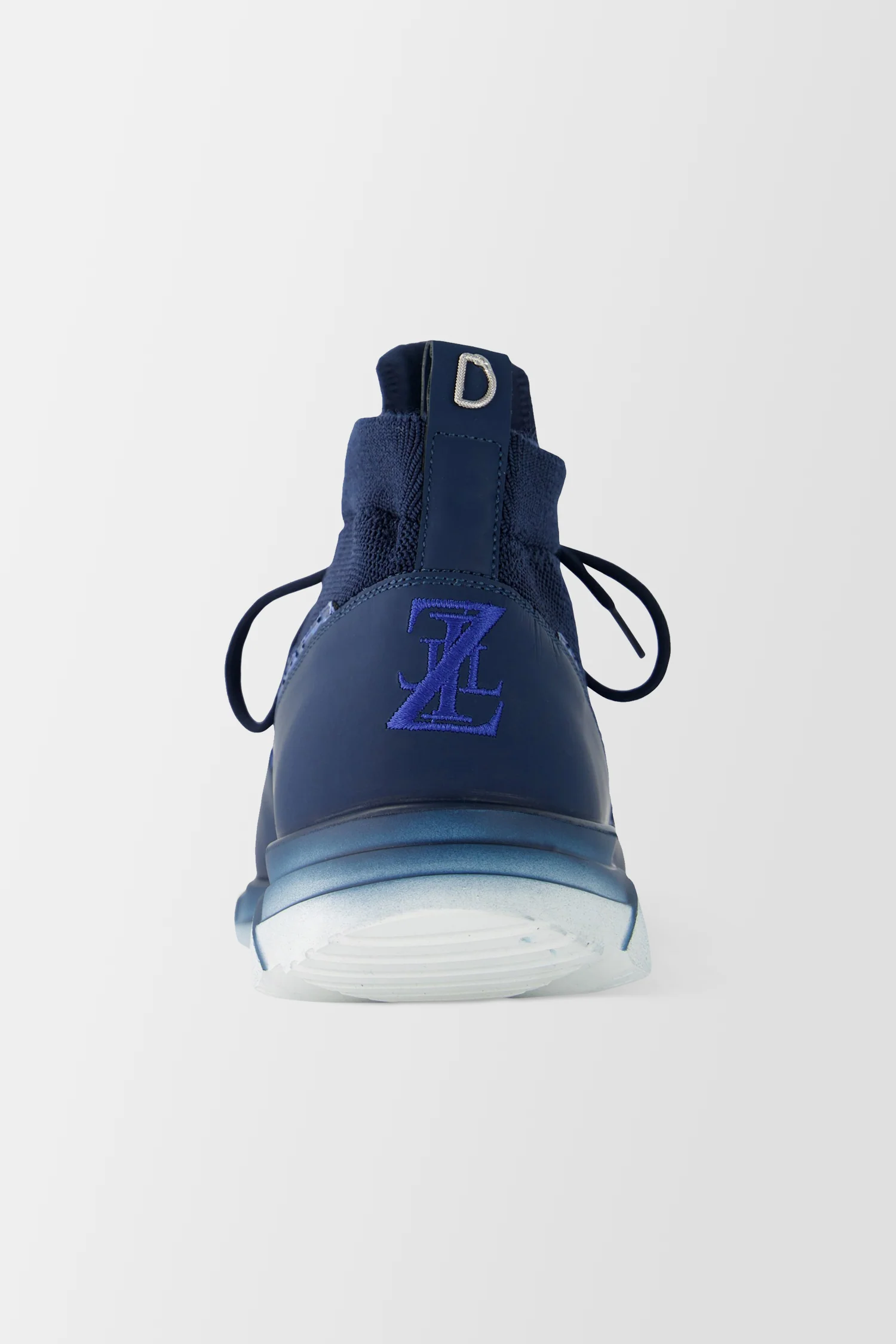 Zilli Blue Rubber Sneakers - Image 4