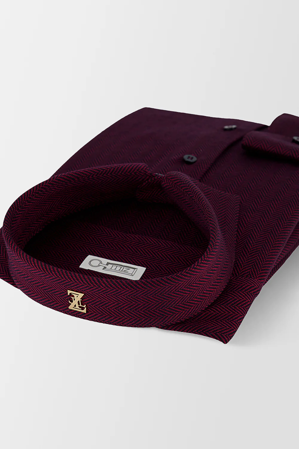 Zilli Burgundy Classic Shirt - Image 3