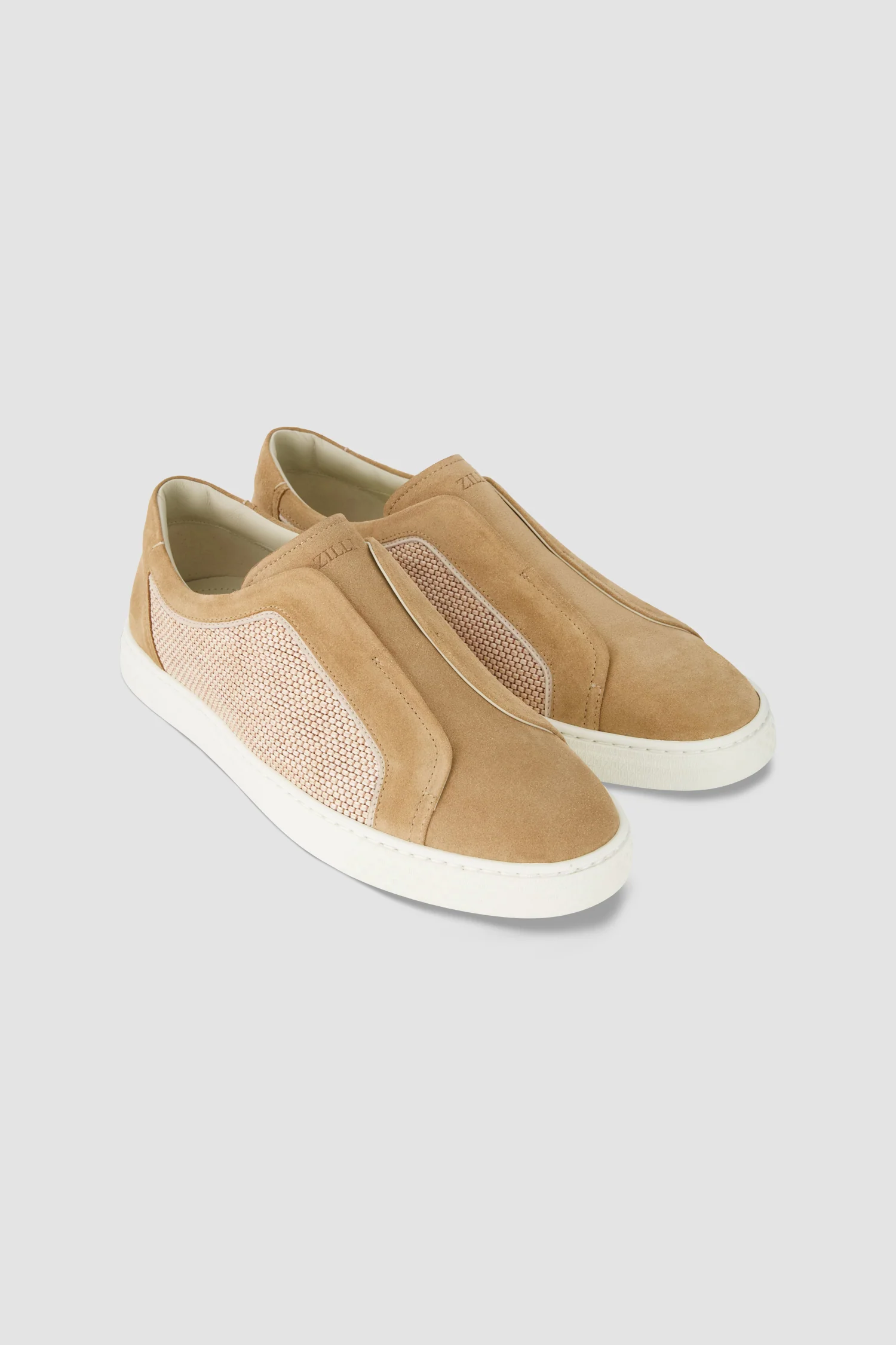 Zilli Velour Suede Sneakers - Image 2