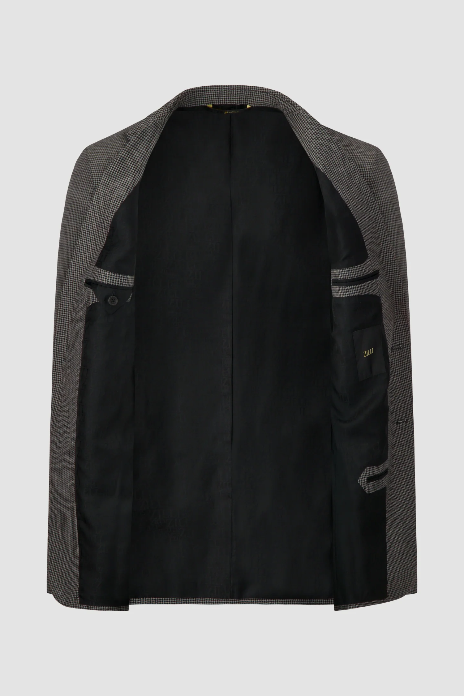 Zilli Grey/Black Paris Whole Lined Blazer - Image 3