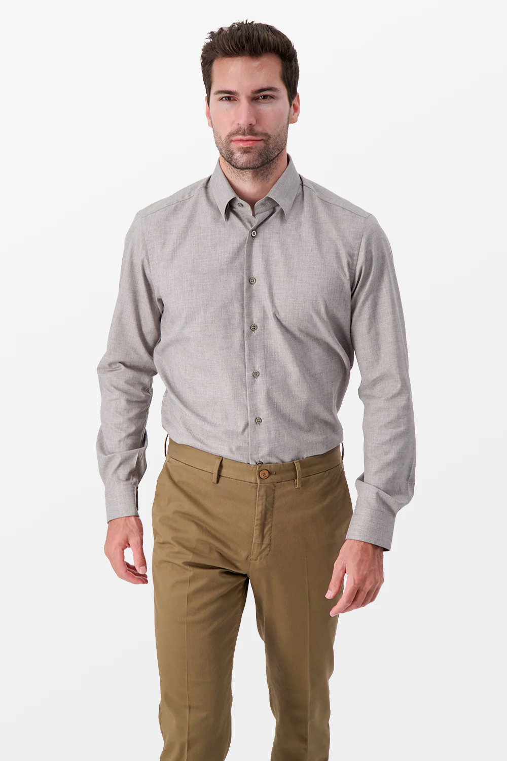 Zilli Grey Classic Shirt - Image 2