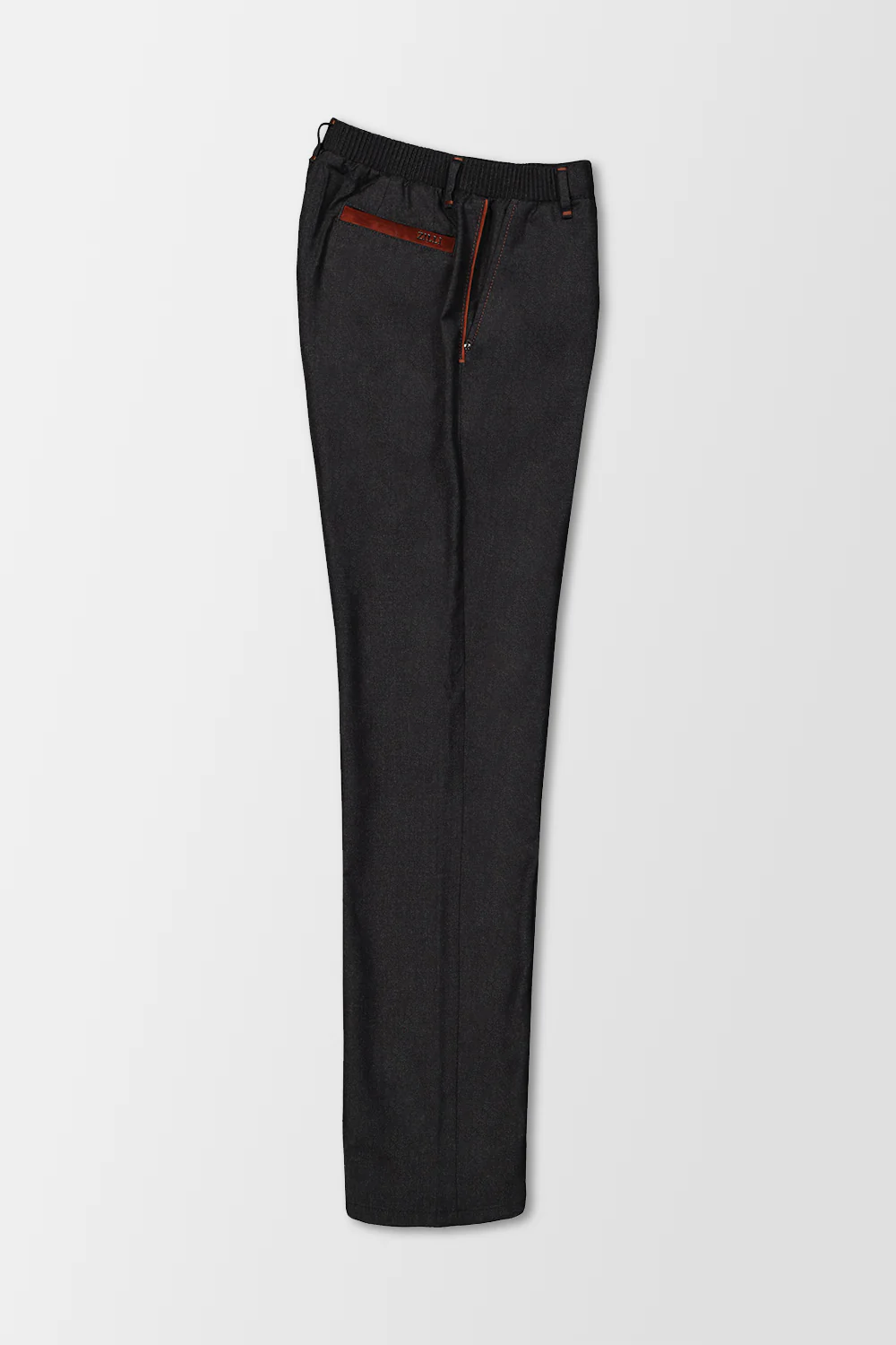 Zilli Grey Classic Trousers - Image 3
