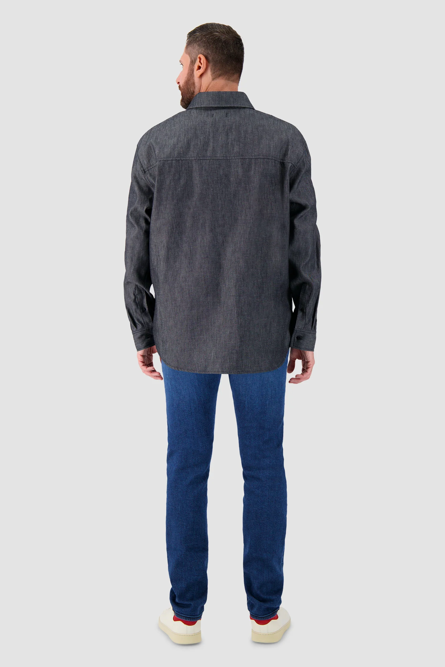 Zilli Grey Overshirt - Image 5