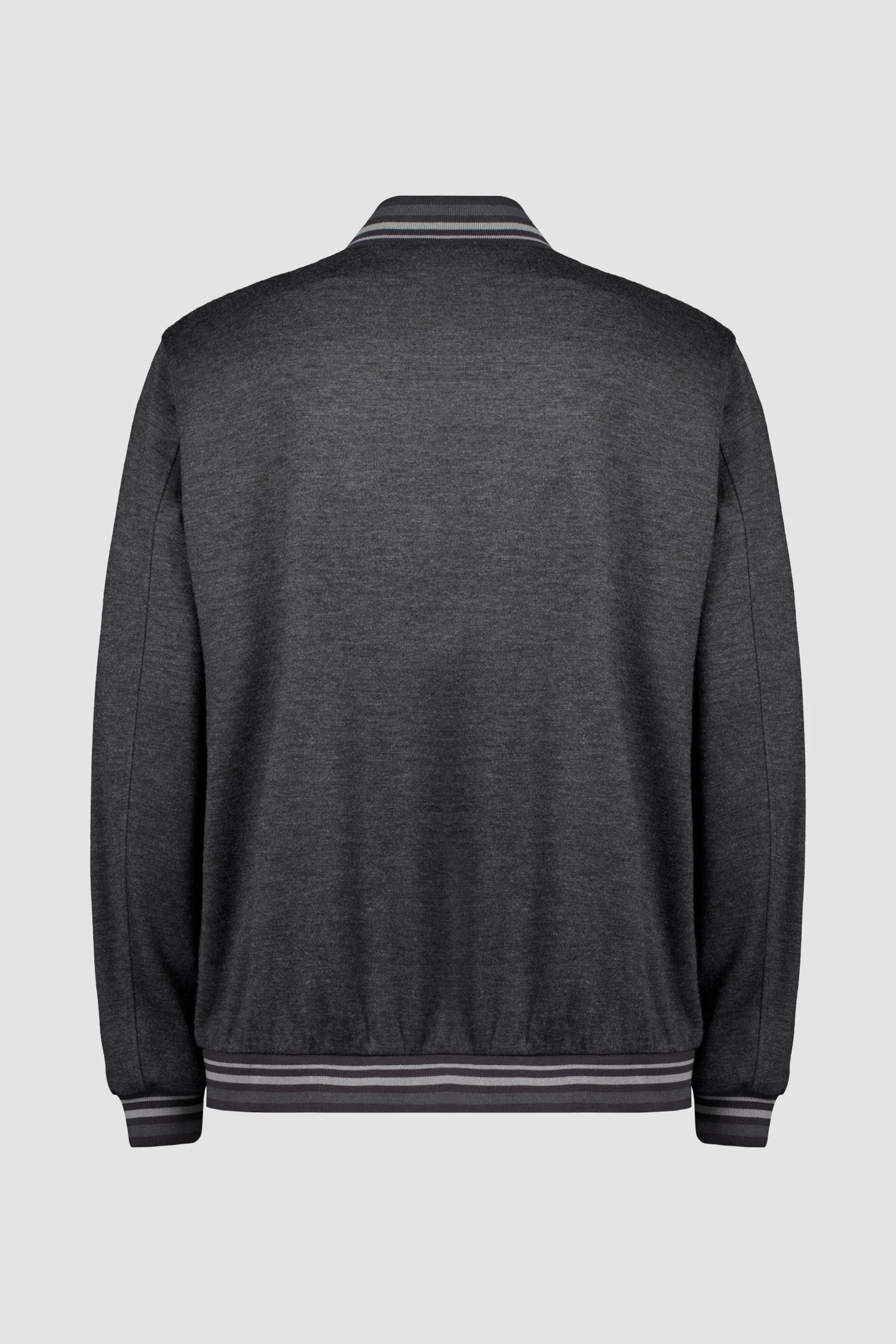 Zilli Grey Signature Embroidery Bomber - Image 2