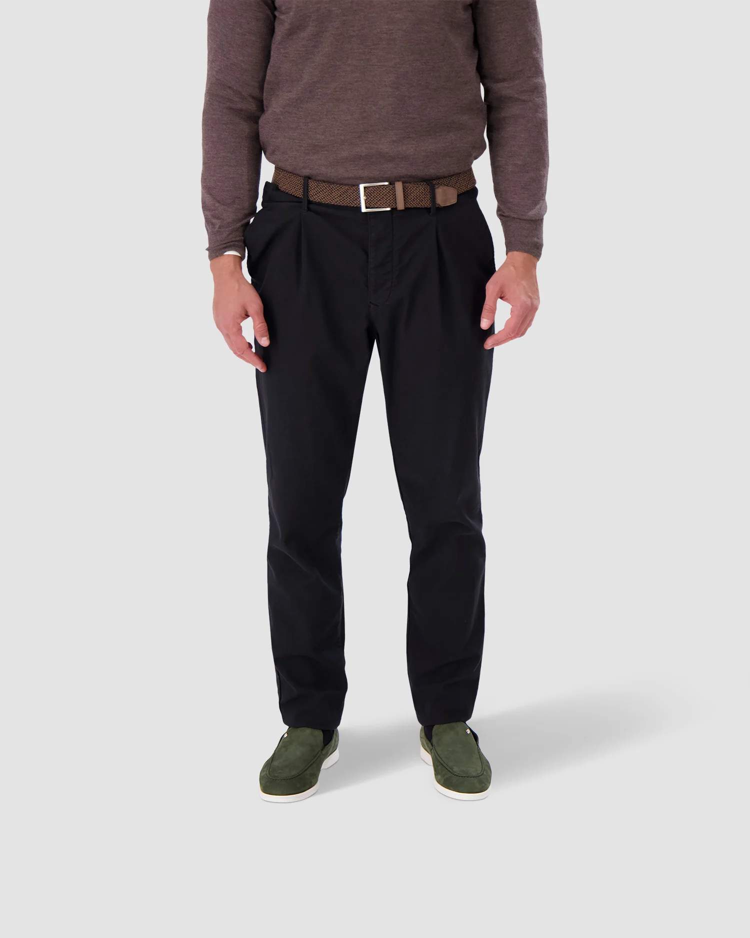Zilli Green Suede Calfskin Loafers - Image 8