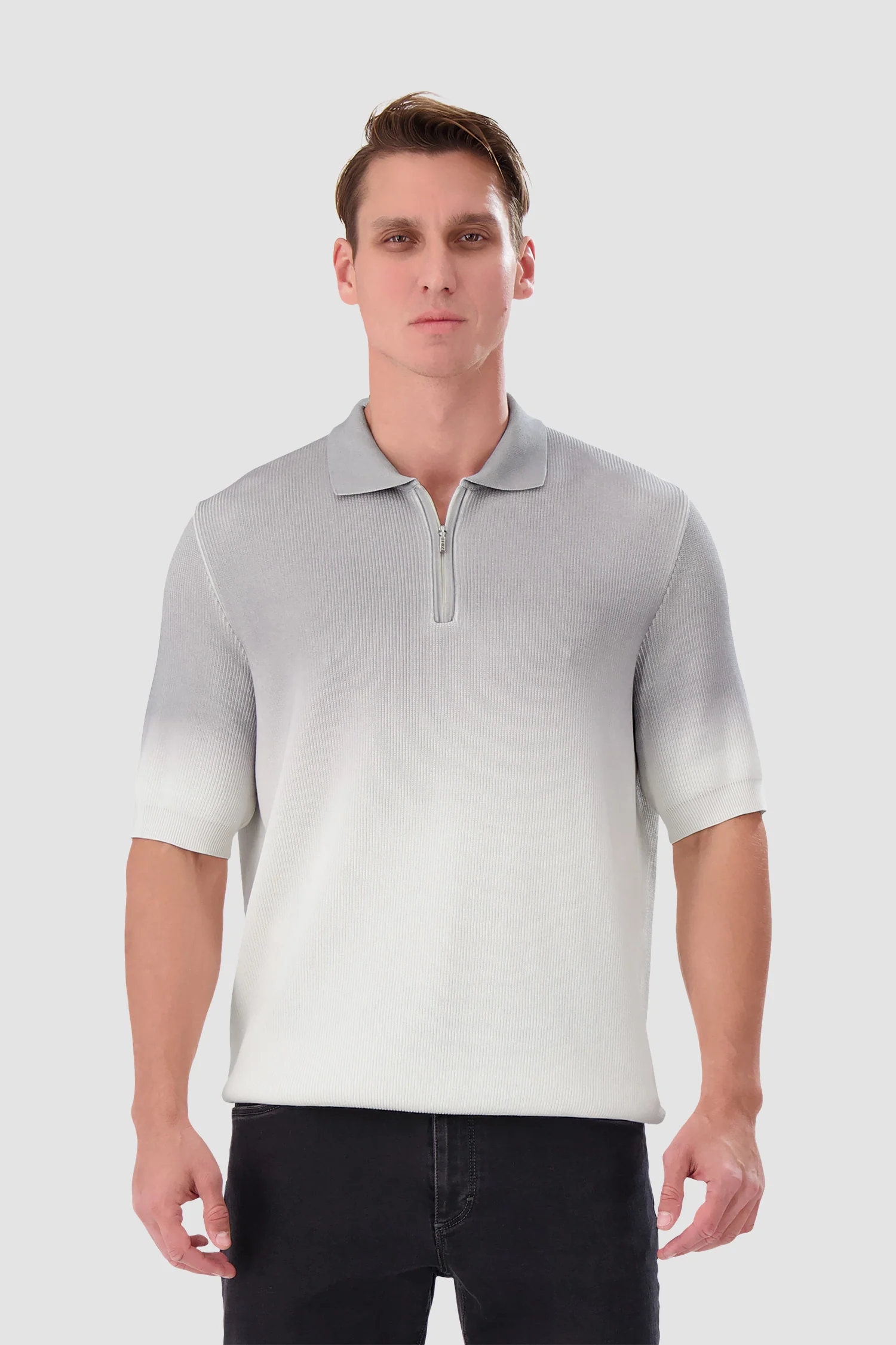 Zilli Multicolor Zip Short Sleeves Polo - Image 2