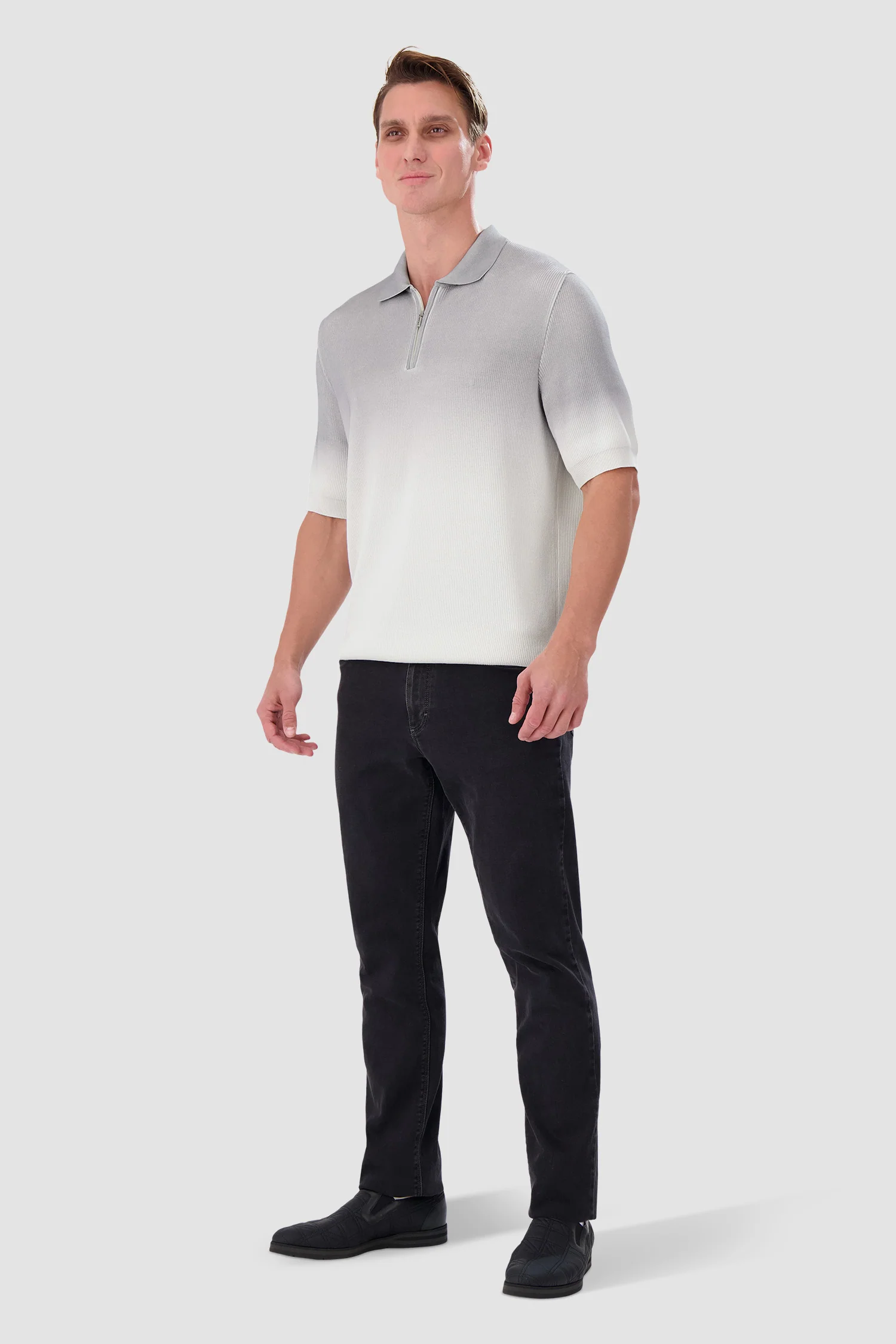 Zilli Multicolor Zip Short Sleeves Polo - Image 5
