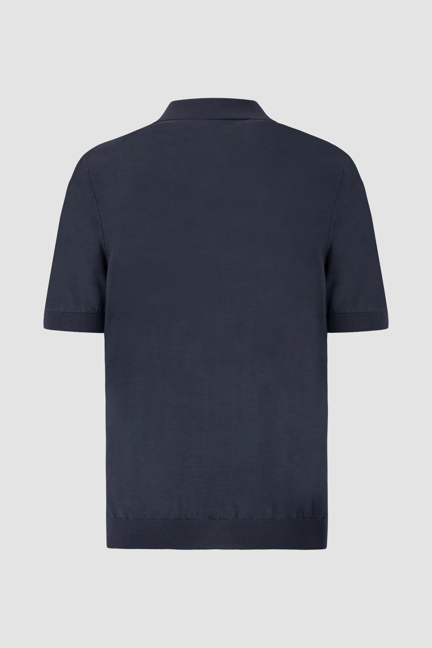Zilli Navy Knitwear Polo - Image 2